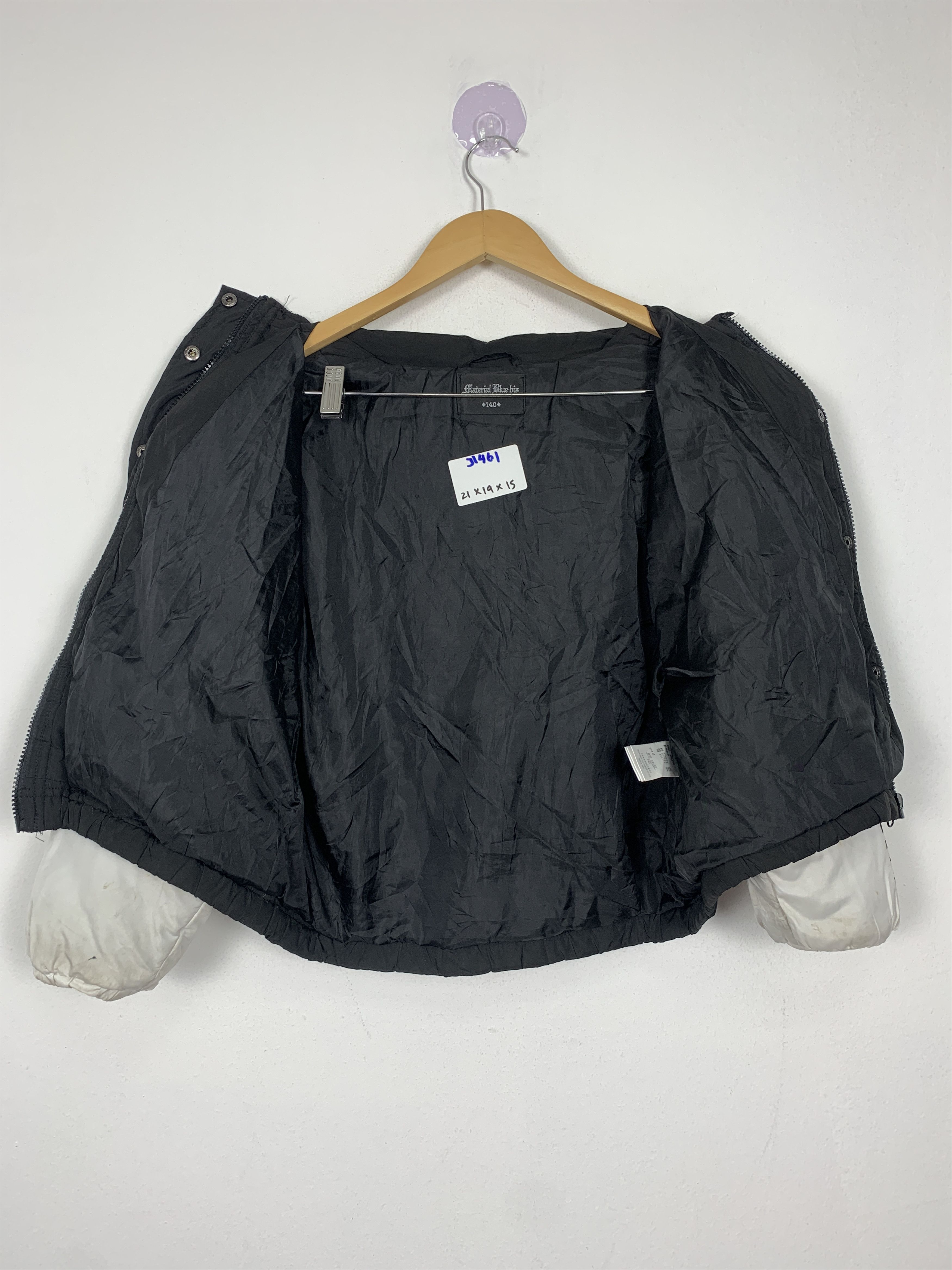 Japanese Brand Vintage Material Blue Zip Up Hoodie Jacket J1461 Size US S / EU 44-46 / 1 - 10 Thumbnail