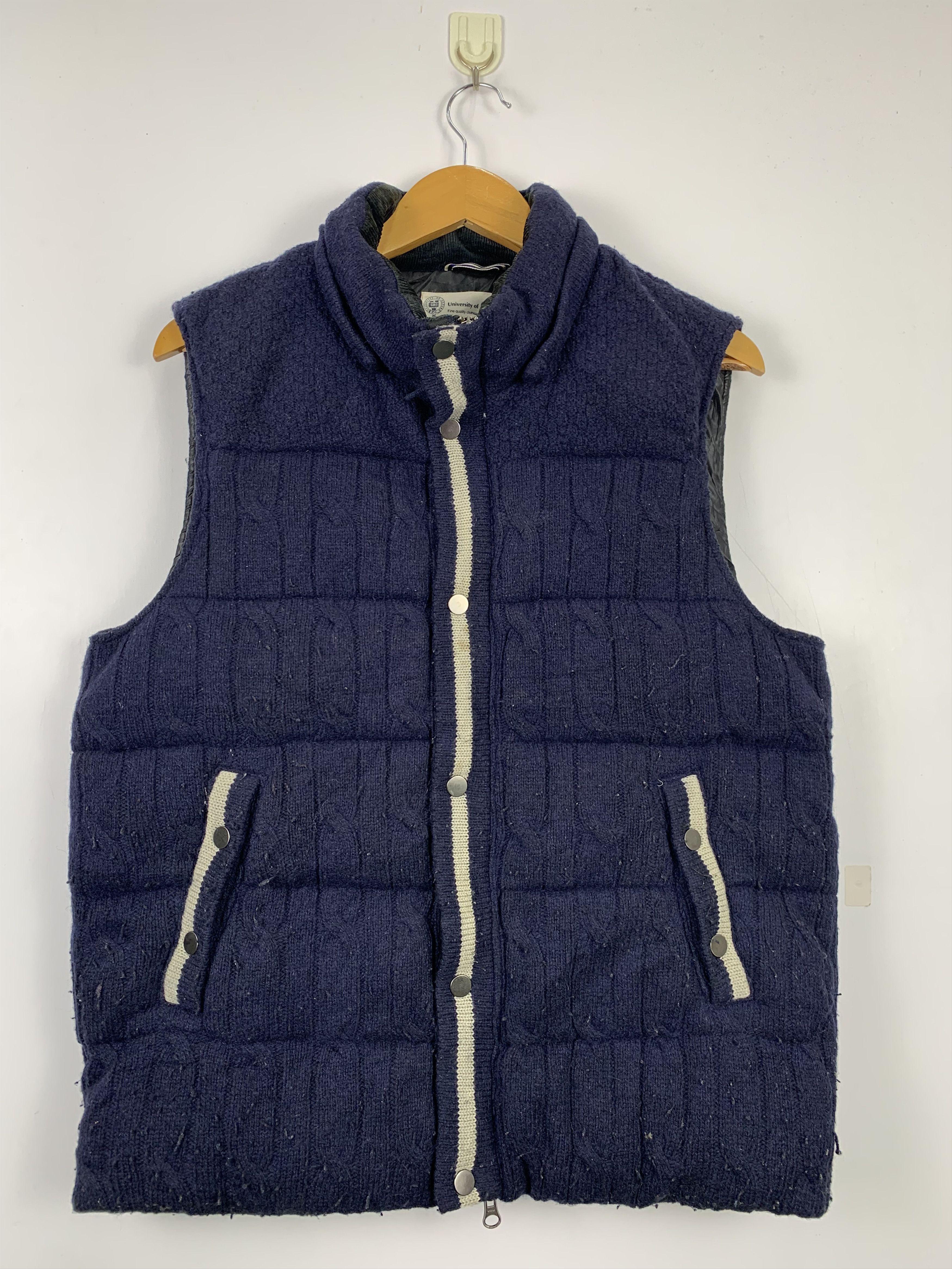 Vintage Vintage OXFORD Zip UP Button Vests Size US M / EU 48-50 / 2 - 1 Thumbnail