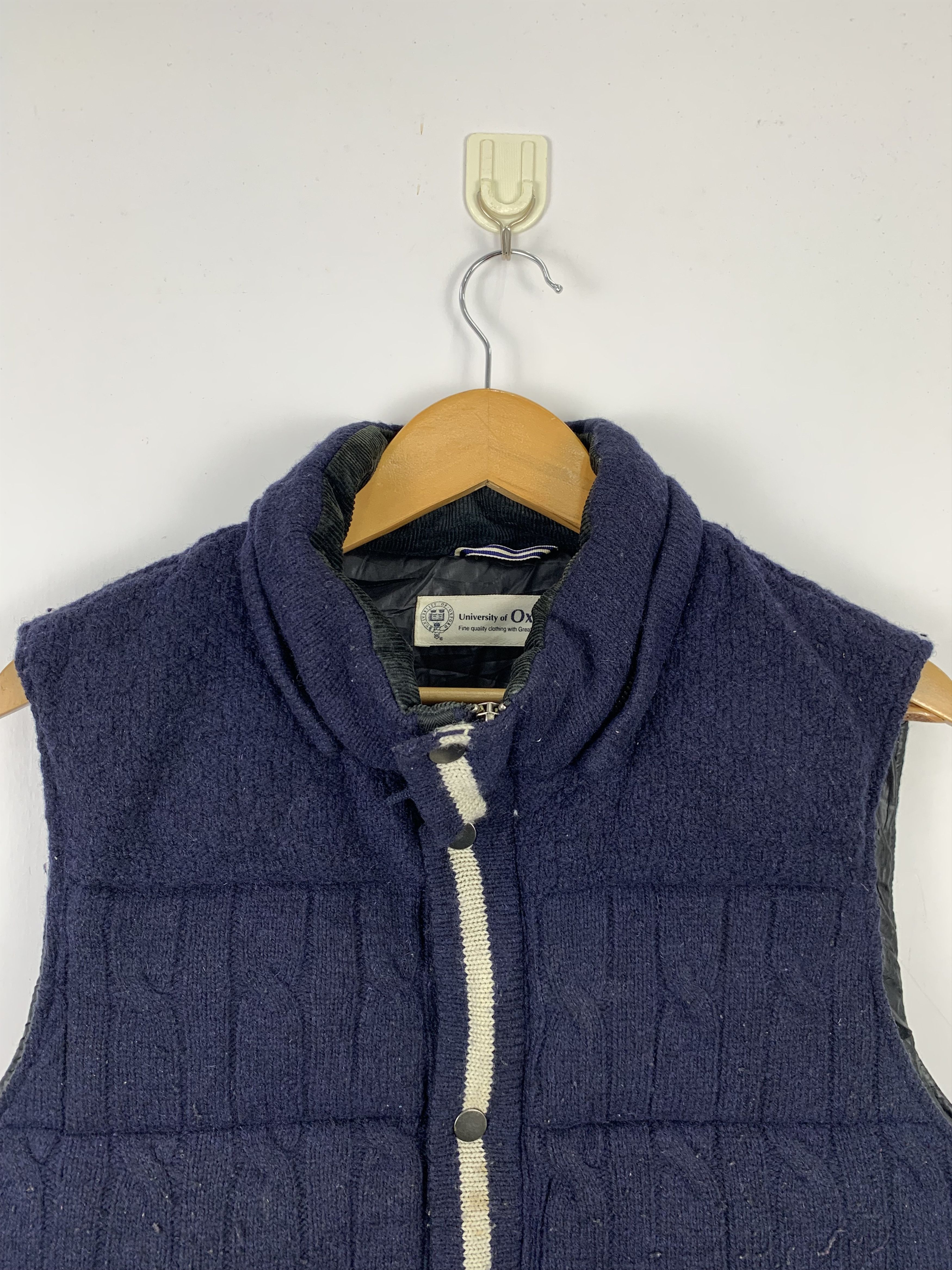 Vintage Vintage OXFORD Zip UP Button Vests Size US M / EU 48-50 / 2 - 2 Thumbnail