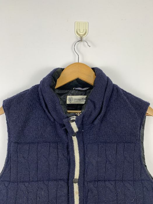 Oxford Vintage OXFORD Zip UP Button Vests Grailed