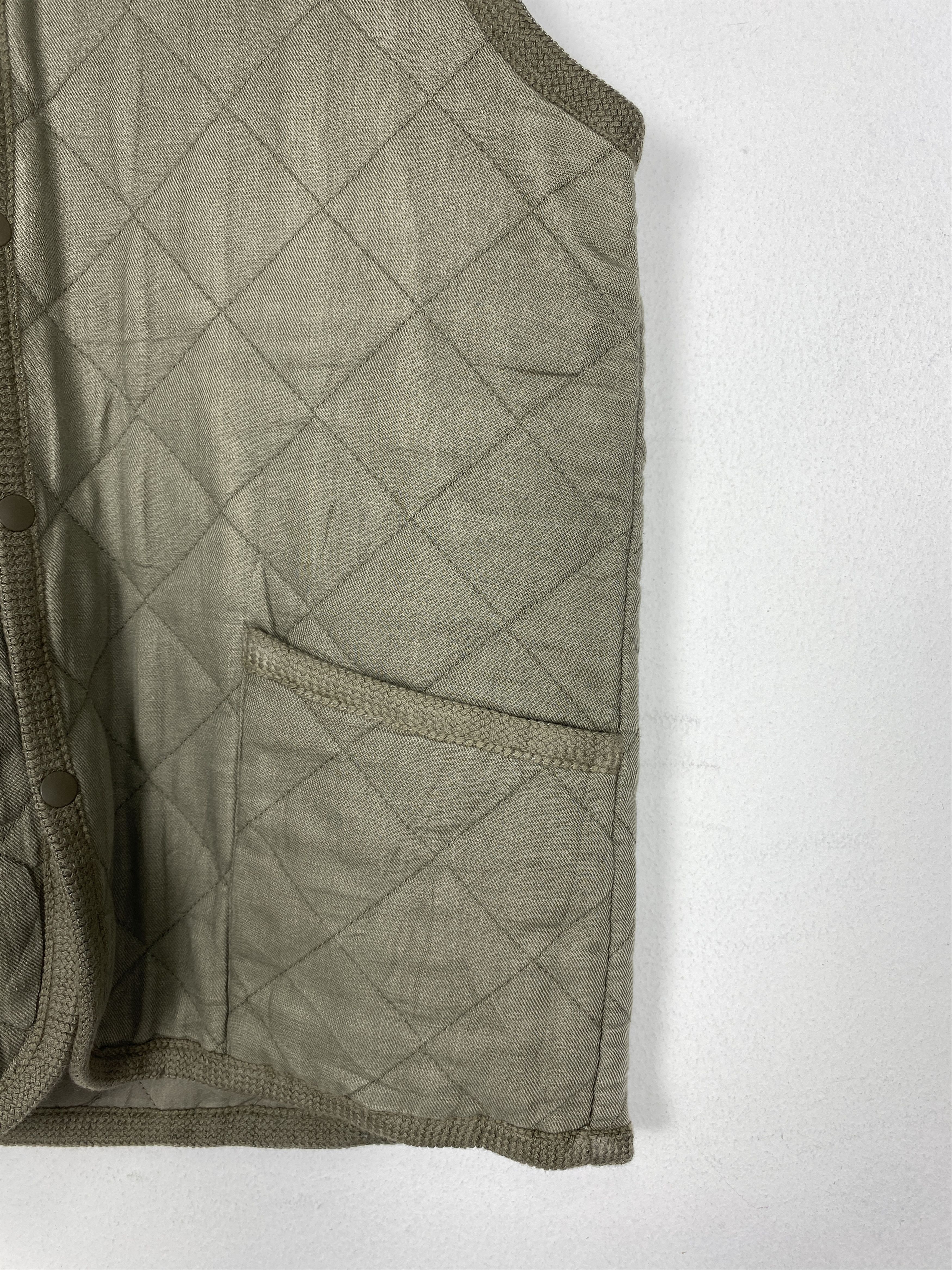 Japanese Brand × Vintage Vintage Japanese Brand Quilted Hoodie Vest Size US S / EU 44-46 / 1 - 4 Thumbnail