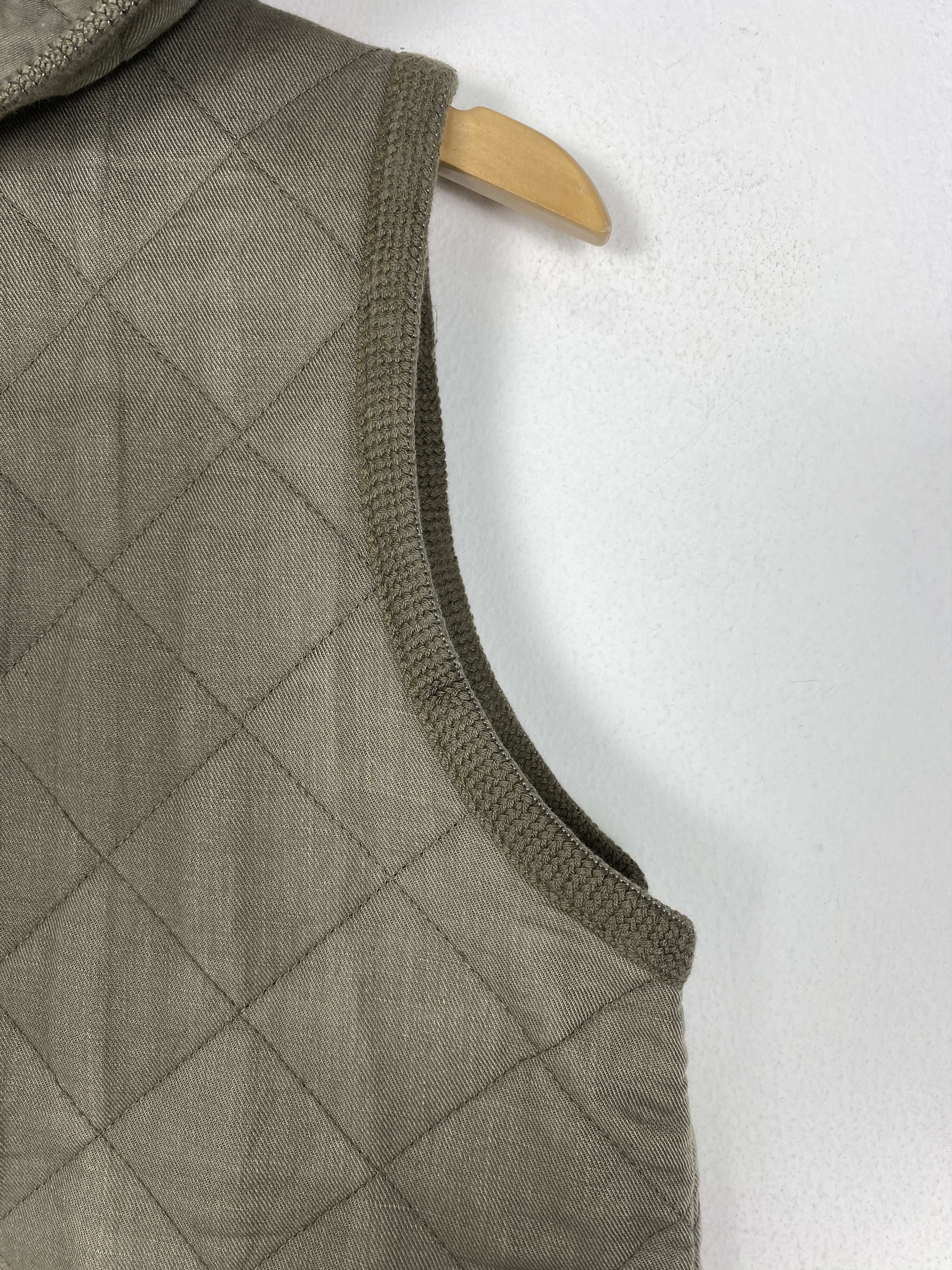 Japanese Brand × Vintage Vintage Japanese Brand Quilted Hoodie Vest Size US S / EU 44-46 / 1 - 3 Thumbnail