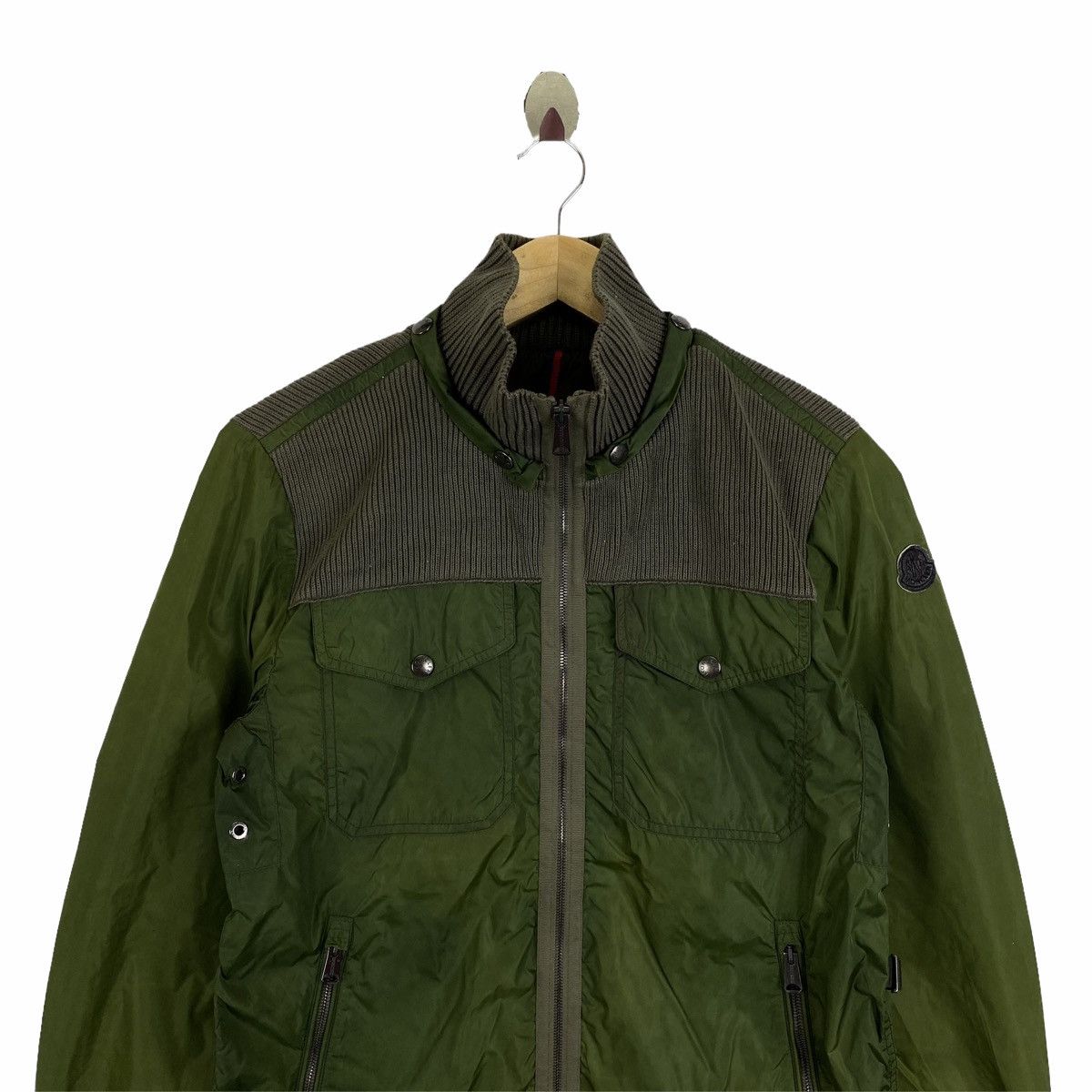 Moncler MONCLER DARLAN Double Pocket Buckle Belt Zipper Light Jacket Size US XS / EU 42 / 0 - 5 Thumbnail