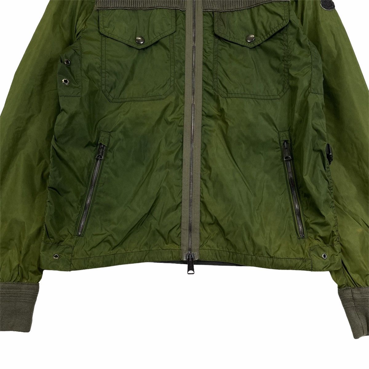 Moncler MONCLER DARLAN Double Pocket Buckle Belt Zipper Light Jacket Size US XS / EU 42 / 0 - 16 Thumbnail