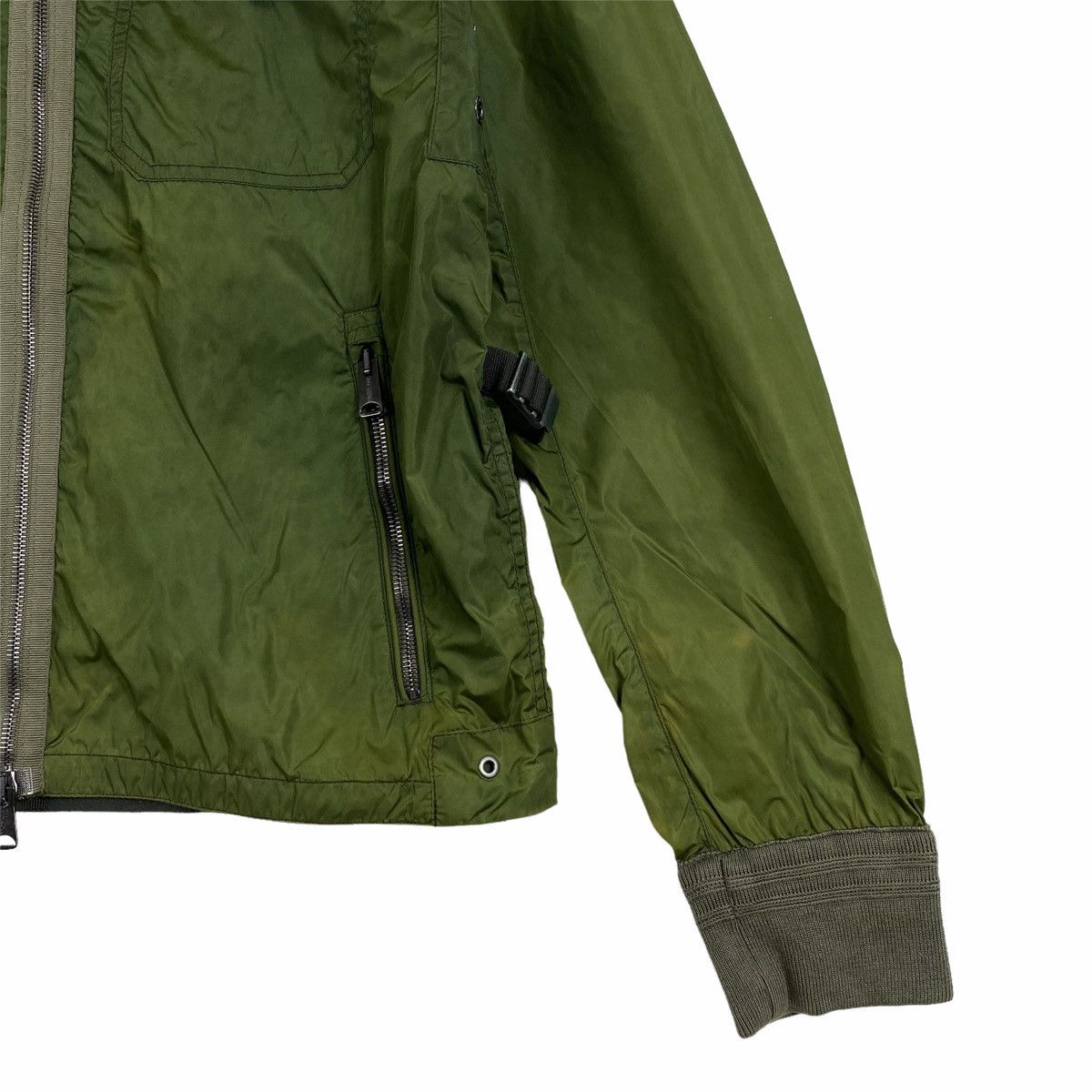 Moncler MONCLER DARLAN Double Pocket Buckle Belt Zipper Light Jacket Size US XS / EU 42 / 0 - 17 Thumbnail