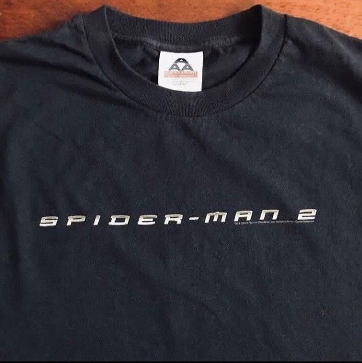 Marvel Comics × Vintage Vintage 2002 Spiderman 2 promo Size US L / EU 52-54 / 3 - 1 Thumbnail