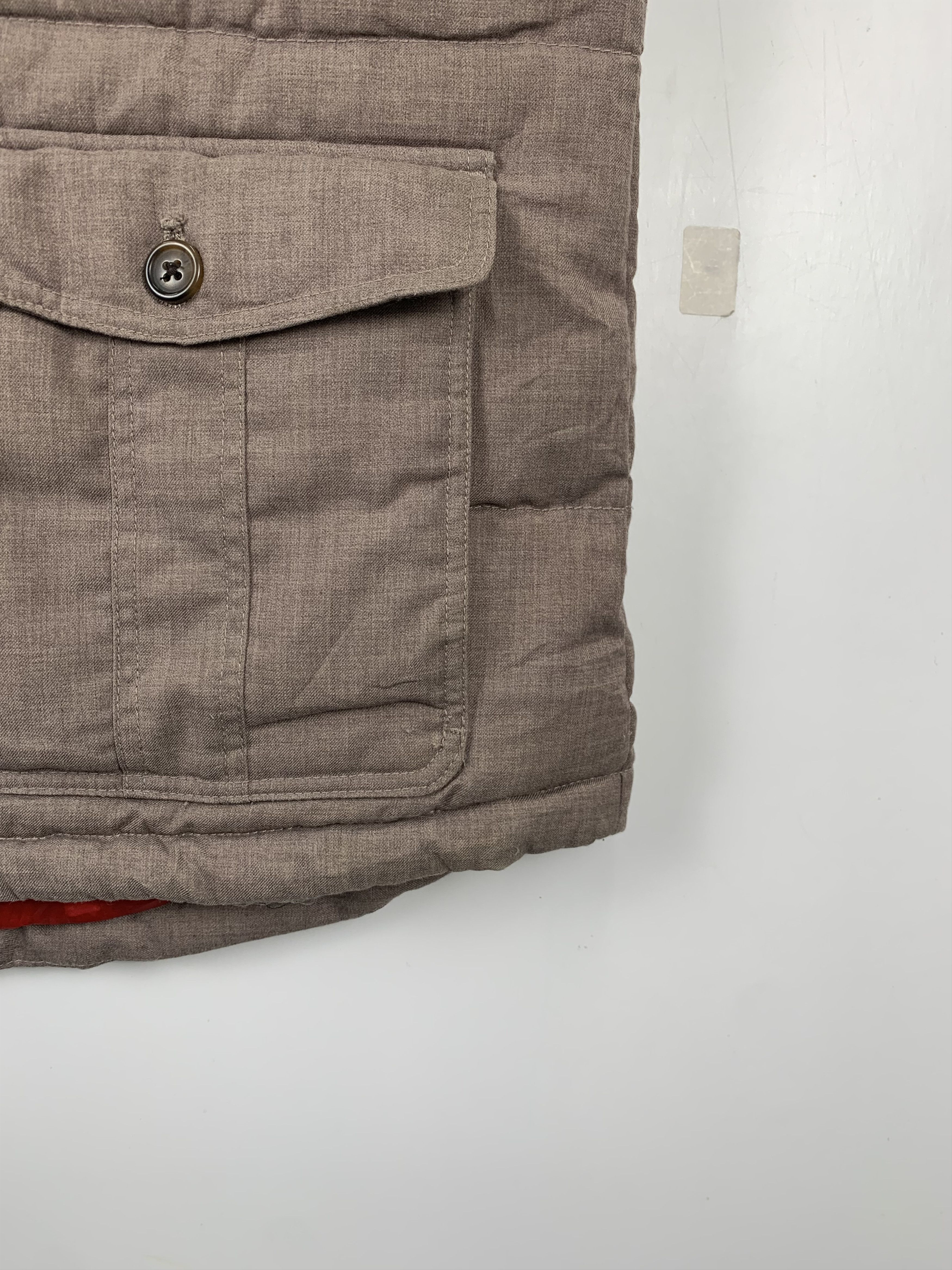 Japanese Brand JAPANESE BRAND Puffer Multi Pocket Hoodie Vests Size US M / EU 48-50 / 2 - 3 Thumbnail