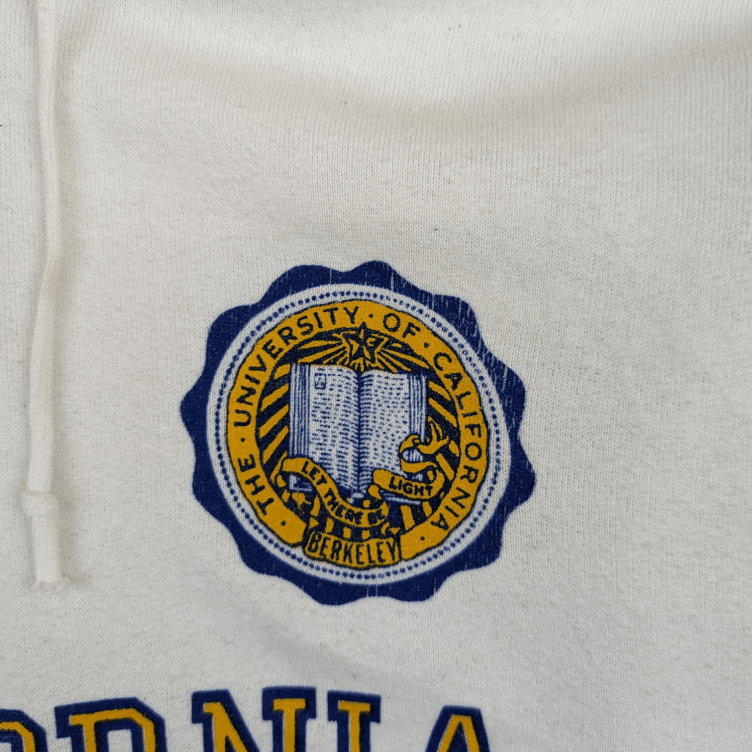 Vintage Vintage 90's UNIVERSITY OF CALIFORNIA Berkeley Hoodie Size M / US 6-8 / IT 42-44 - 5 Thumbnail