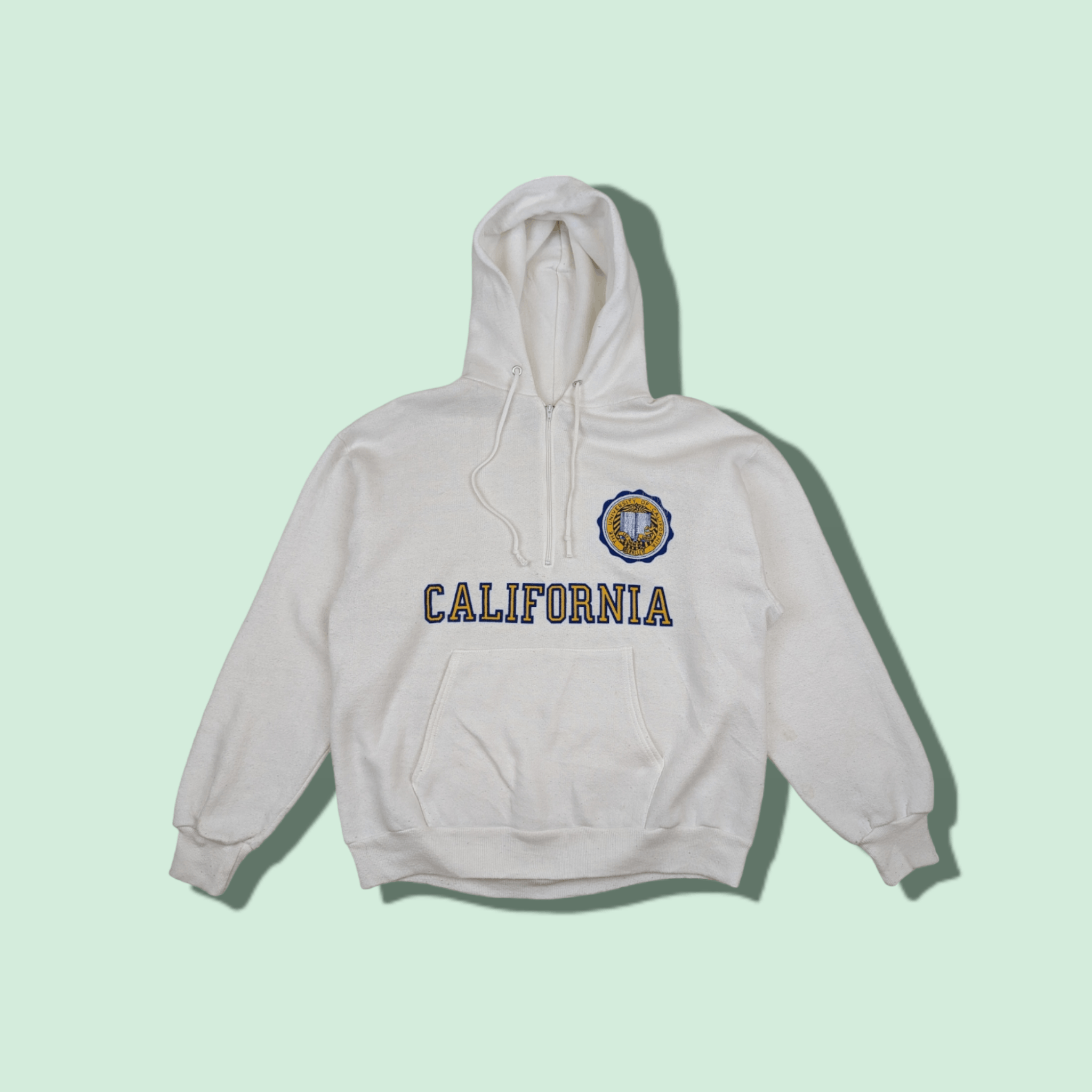 Vintage Vintage 90's UNIVERSITY OF CALIFORNIA Berkeley Hoodie Size M / US 6-8 / IT 42-44 - 1 Thumbnail