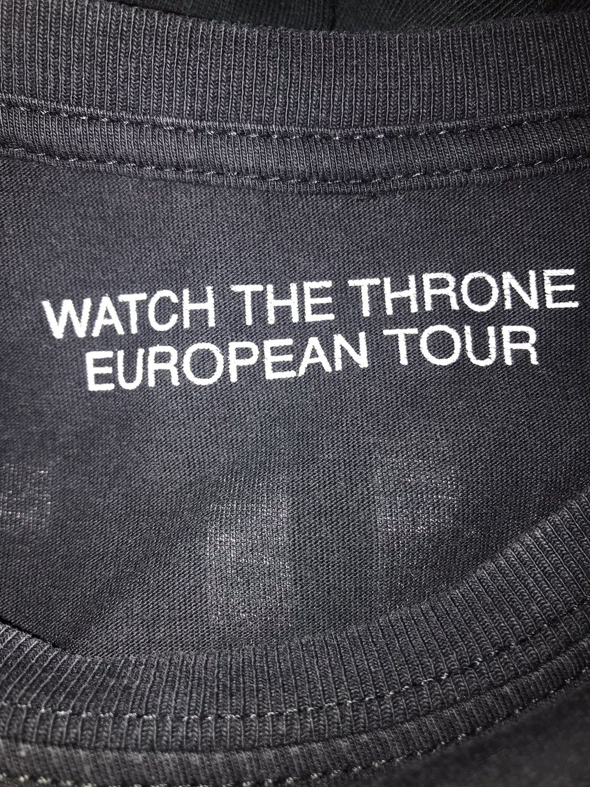 Jay-Z × Kanye West × Vintage Official Watch The Throne European Tour Size US L / EU 52-54 / 3 - 3 Thumbnail