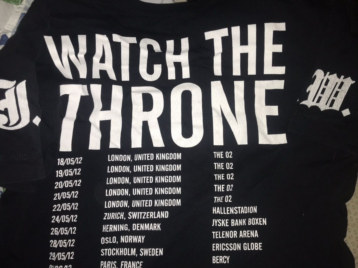 Jay-Z × Kanye West × Vintage Official Watch The Throne European Tour Size US L / EU 52-54 / 3 - 4 Thumbnail