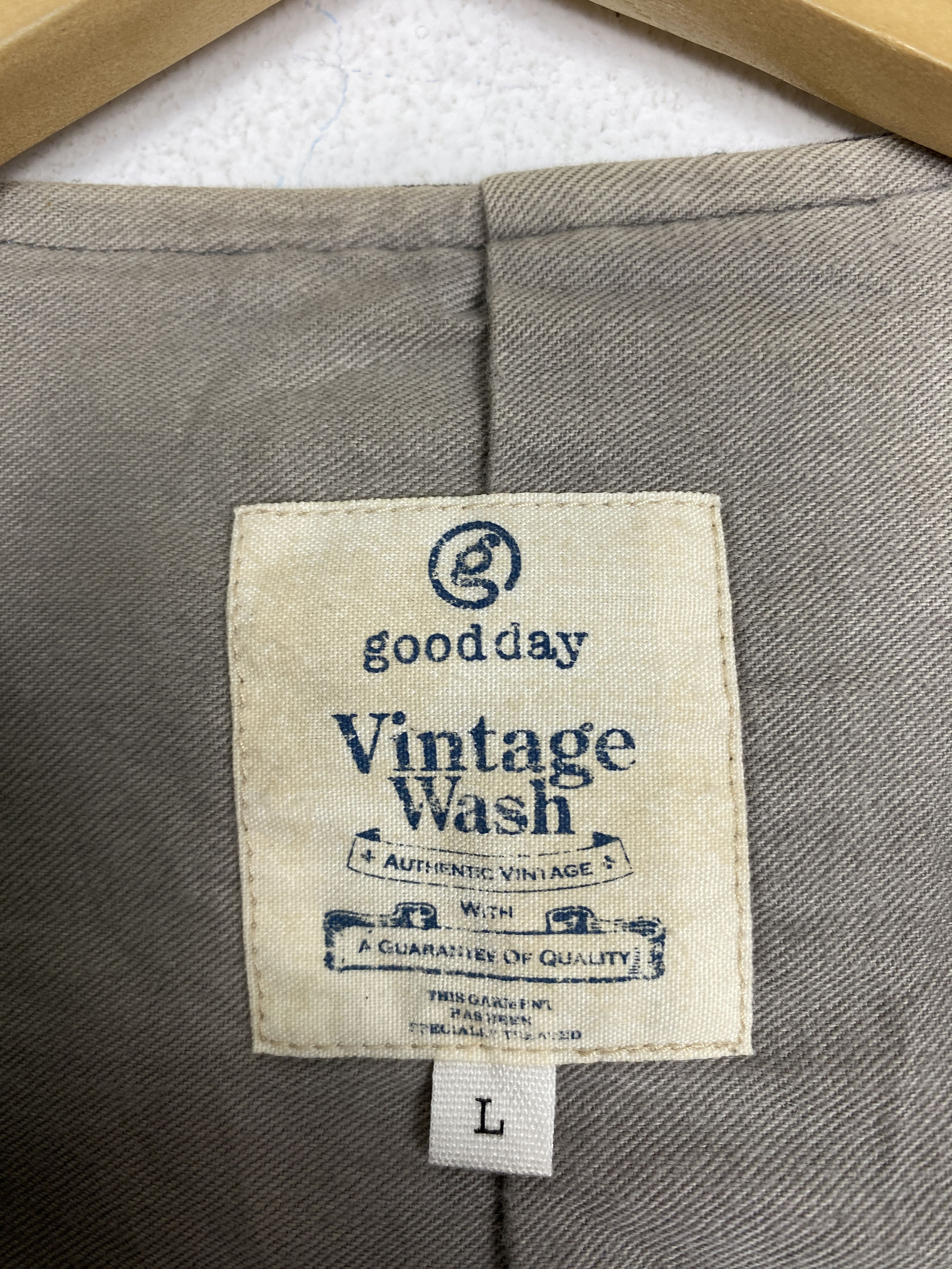 Japanese Brand Vintage Good Day Japanese Brand Flannel Lining Vest Size US S / EU 44-46 / 1 - 8 Thumbnail