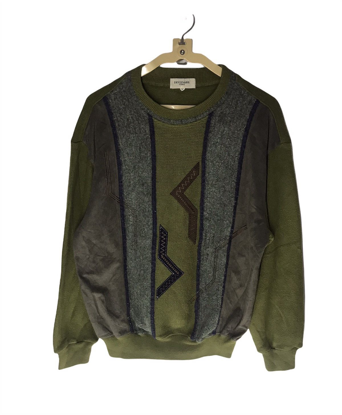 Japanese Brand × Vintage Vintage destinare oumo knit sweatshirt Size US M / EU 48-50 / 2 - 1 Thumbnail