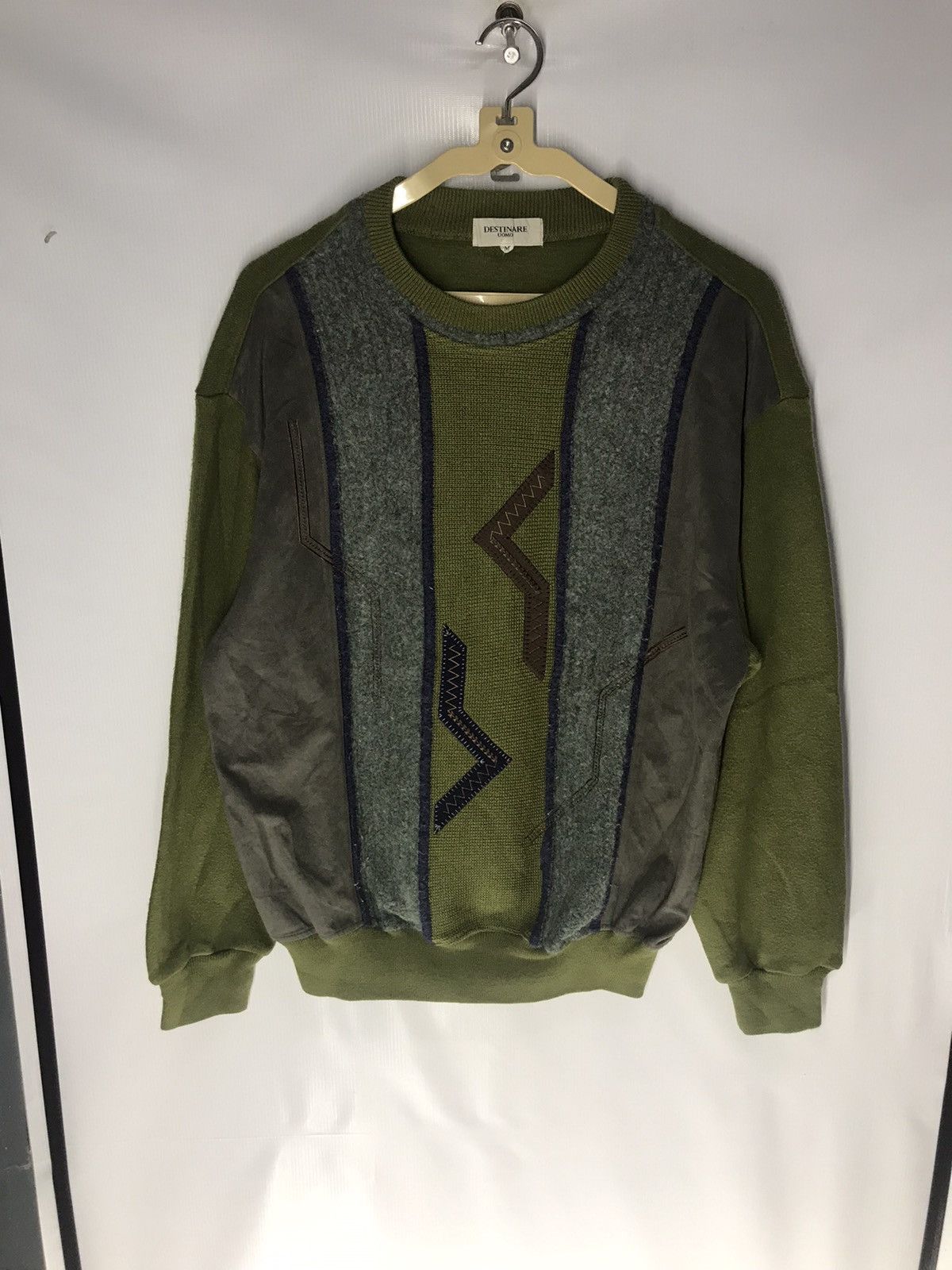 Japanese Brand × Vintage Vintage destinare oumo knit sweatshirt Size US M / EU 48-50 / 2 - 7 Thumbnail