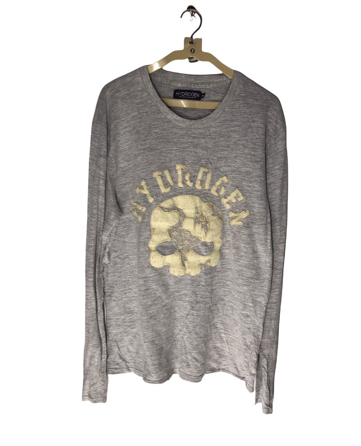 HYDROGEN Hydrogen jeans long sleeve shirt spellout Size US L / EU 52-54 / 3 - 1 Thumbnail