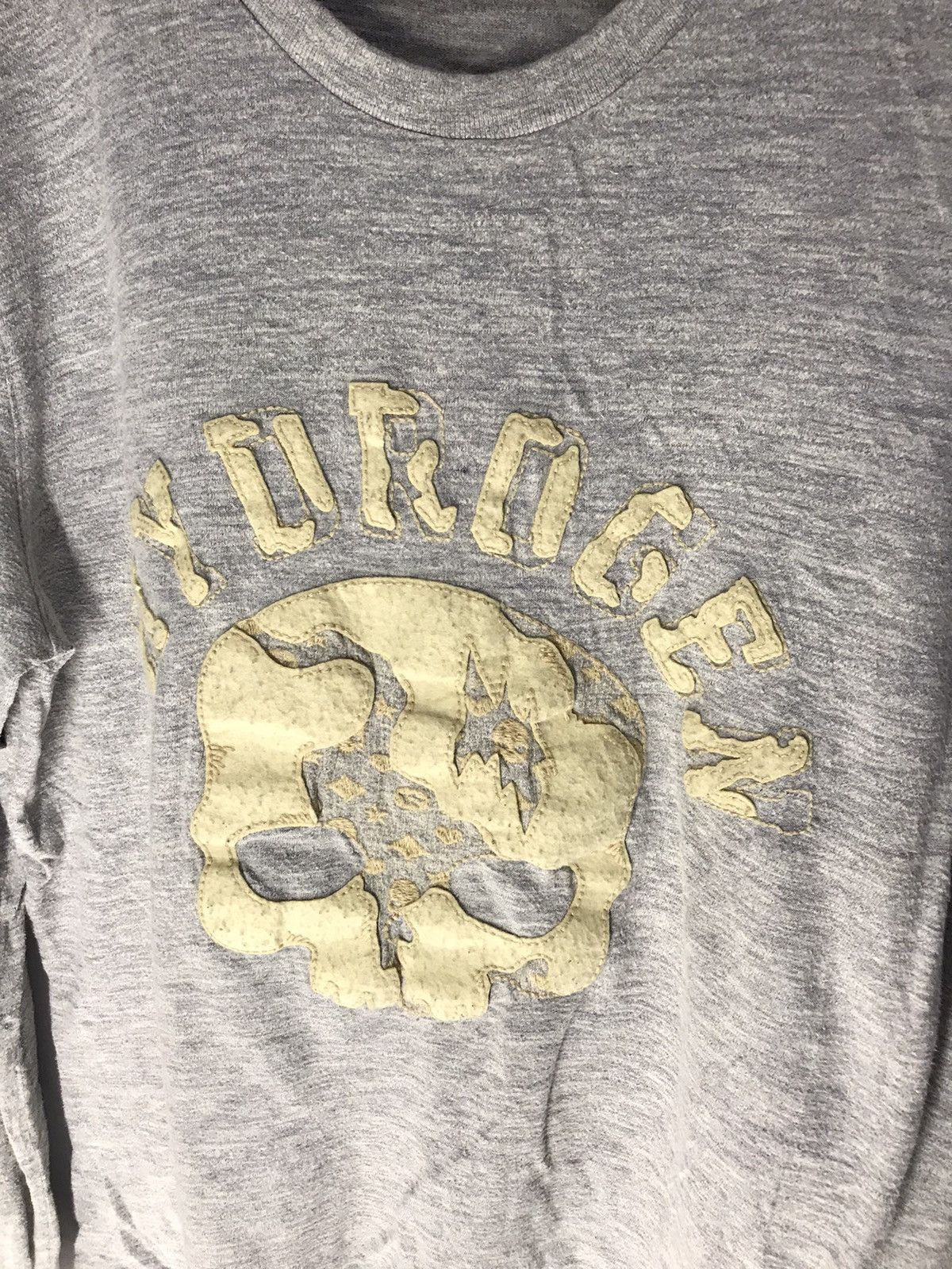 HYDROGEN Hydrogen jeans long sleeve shirt spellout Size US L / EU 52-54 / 3 - 3 Thumbnail