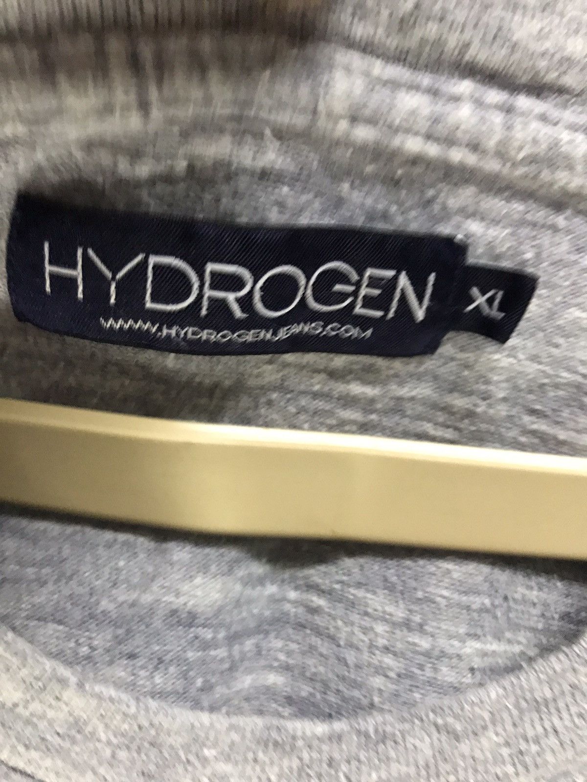 HYDROGEN Hydrogen jeans long sleeve shirt spellout Size US L / EU 52-54 / 3 - 4 Thumbnail