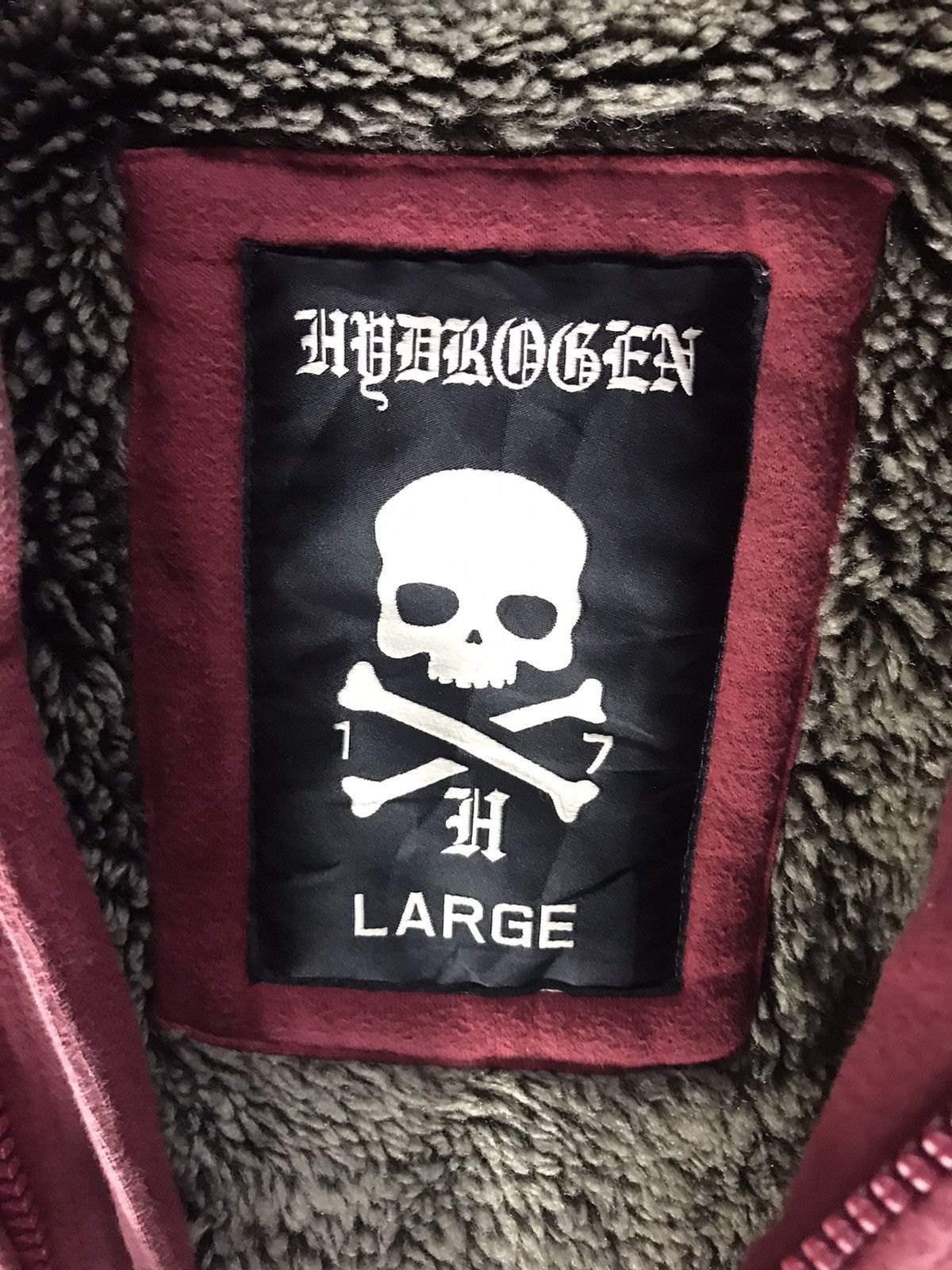 HYDROGEN Hydrogen italy hoodie zipper faded Size US L / EU 52-54 / 3 - 5 Thumbnail