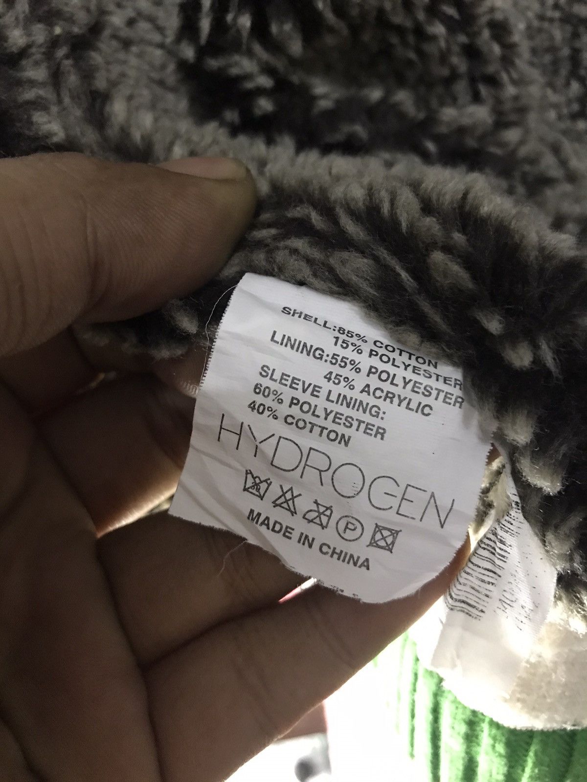 HYDROGEN Hydrogen italy hoodie zipper faded Size US L / EU 52-54 / 3 - 6 Thumbnail