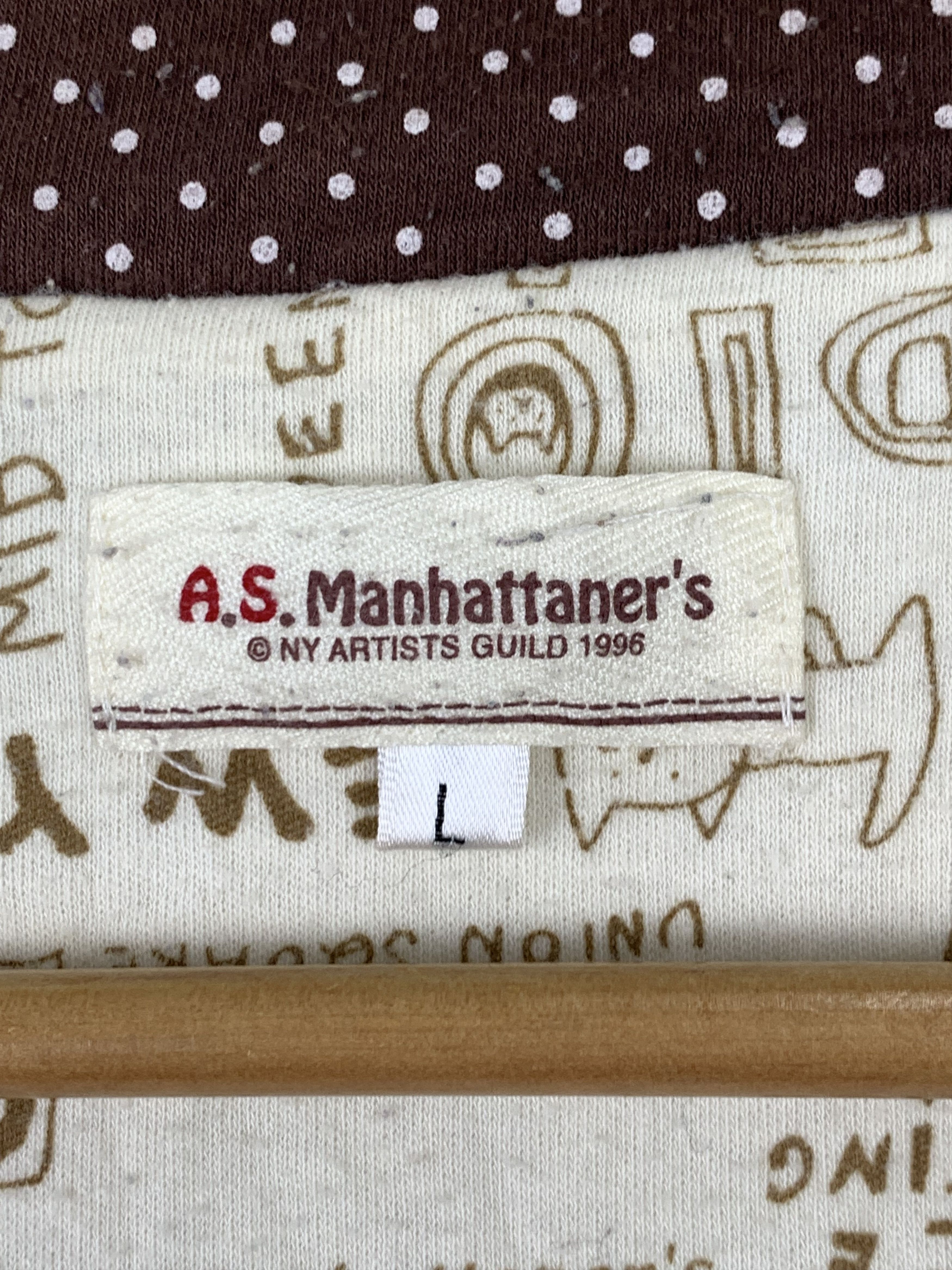 Japanese Brand Vintage AS MANHATTANER Puffer Polka Dot Nice Lining Vests Size US S / EU 44-46 / 1 - 13 Thumbnail