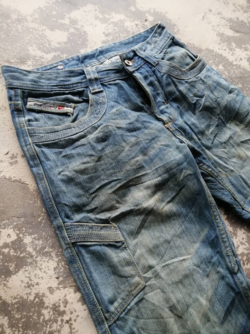 Diesel × Vintage Rusty Distress Diesel Multi Pocket Jeans Size US 30 / EU 46 - 6 Thumbnail