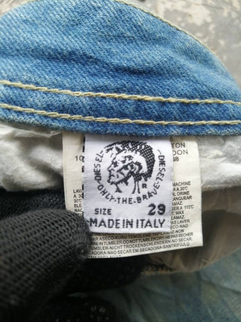 Diesel × Vintage Rusty Distress Diesel Multi Pocket Jeans Size US 30 / EU 46 - 10 Thumbnail