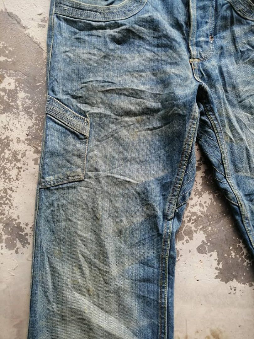 Diesel × Vintage Rusty Distress Diesel Multi Pocket Jeans Size US 30 / EU 46 - 4 Thumbnail