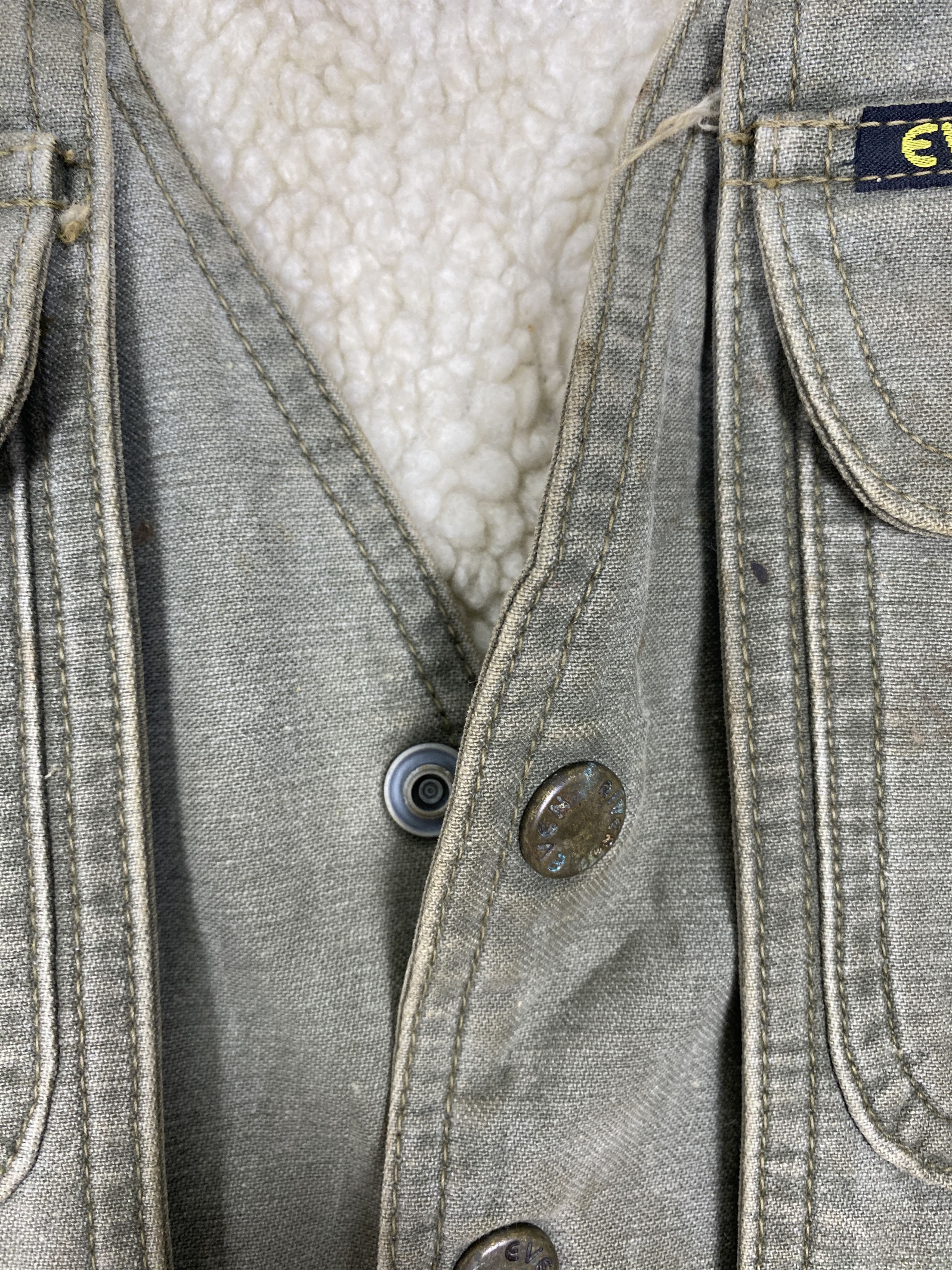 Japanese Brand Vintage EvenRiver Sherpa Lining Vest Size US S / EU 44-46 / 1 - 5 Thumbnail