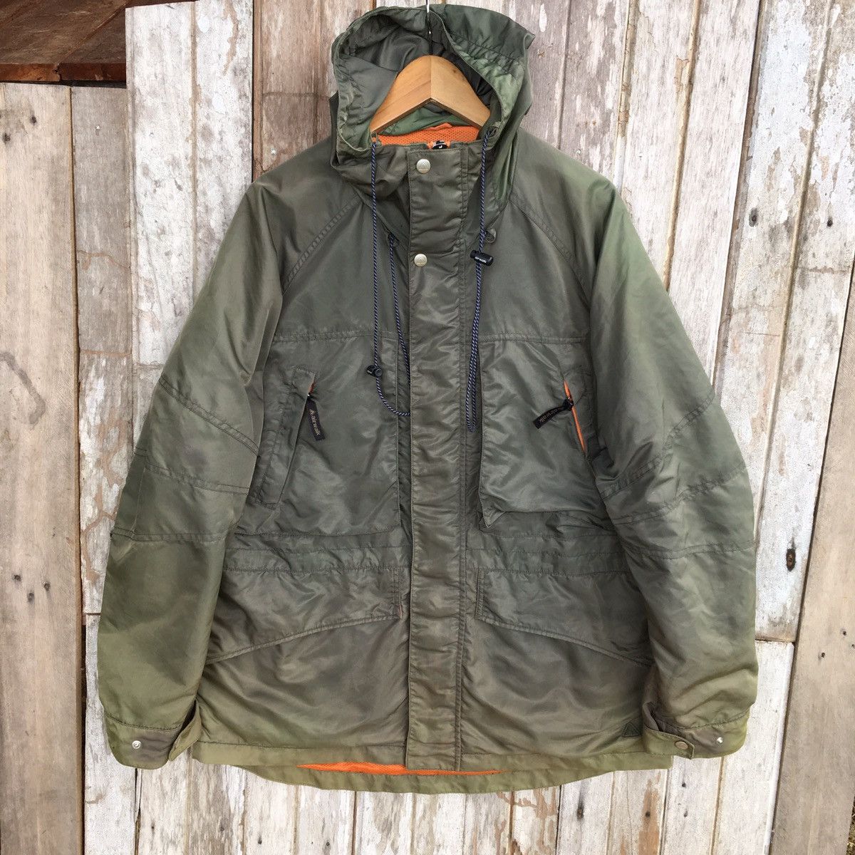 Airwalk Thrashed Faded Vintage 90s Airwalk Skate ERD GRUNGE JACKET Size US L / EU 52-54 / 3 - 1 Thumbnail
