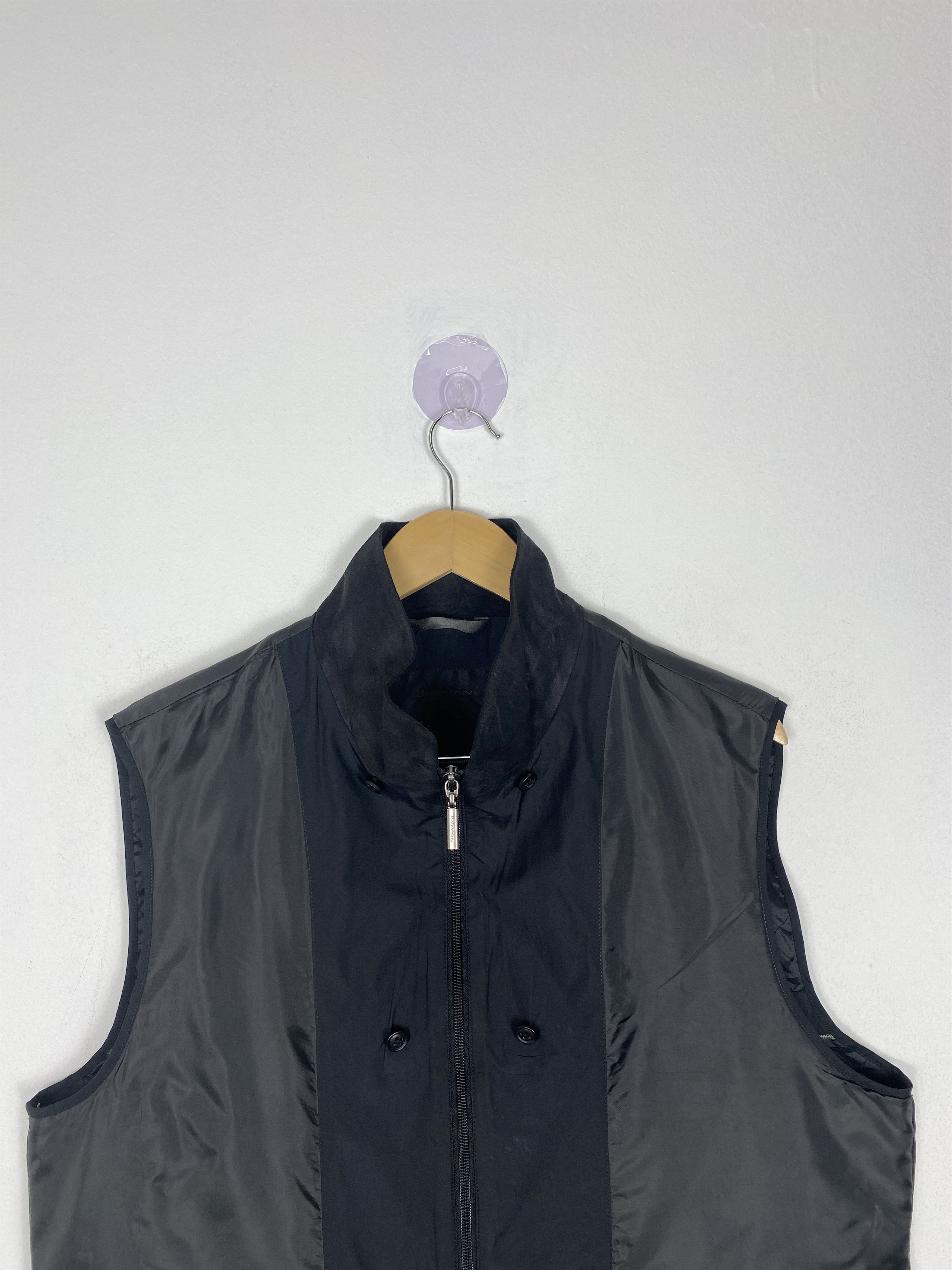 Japanese Brand Vintage Japanese Brand Quilted Lining Zip Up Vest Size US S / EU 44-46 / 1 - 2 Thumbnail