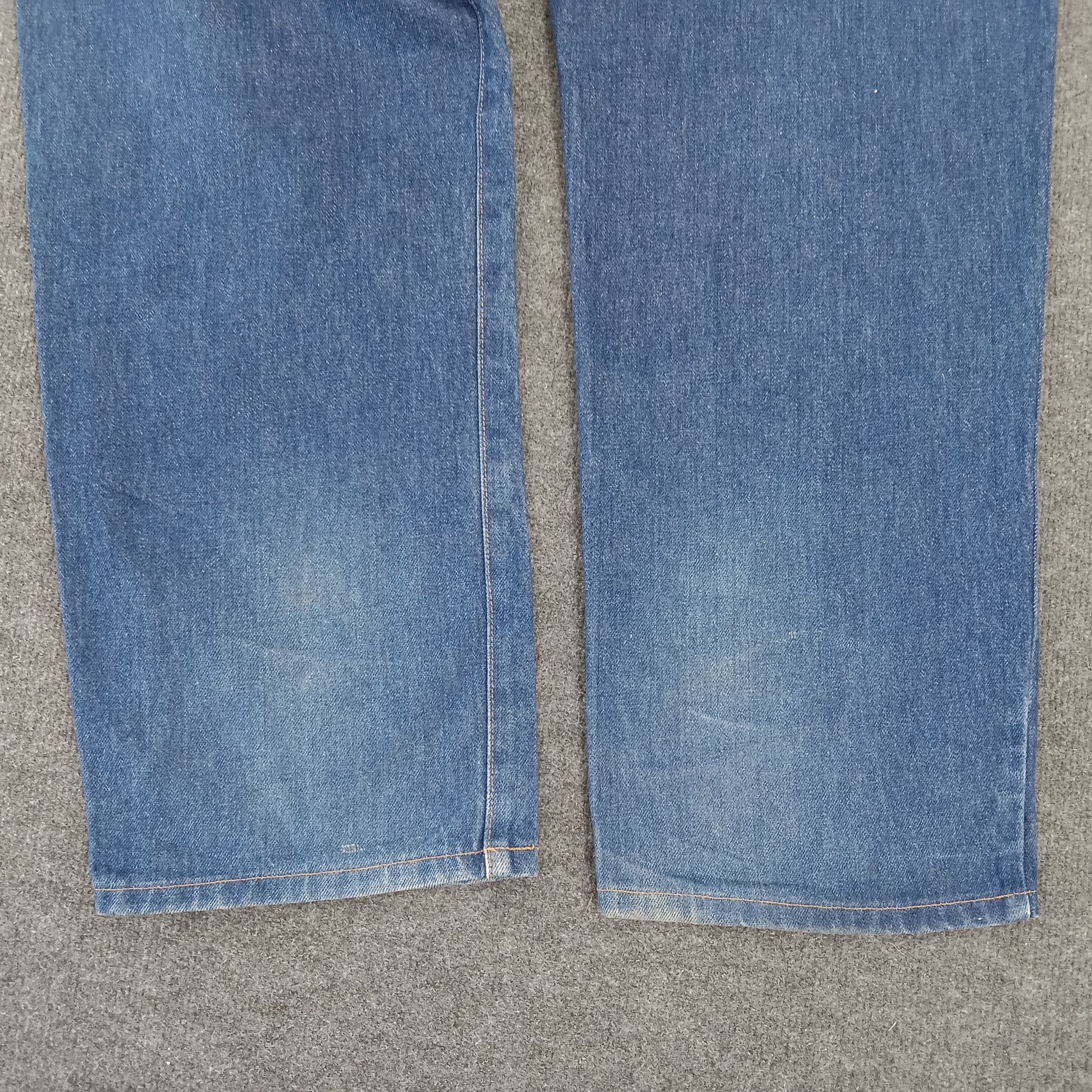 Stussy × Vintage Stussy Streetwear Style Custom Sign Art Denim Jeans Size US 39 - 3 Thumbnail