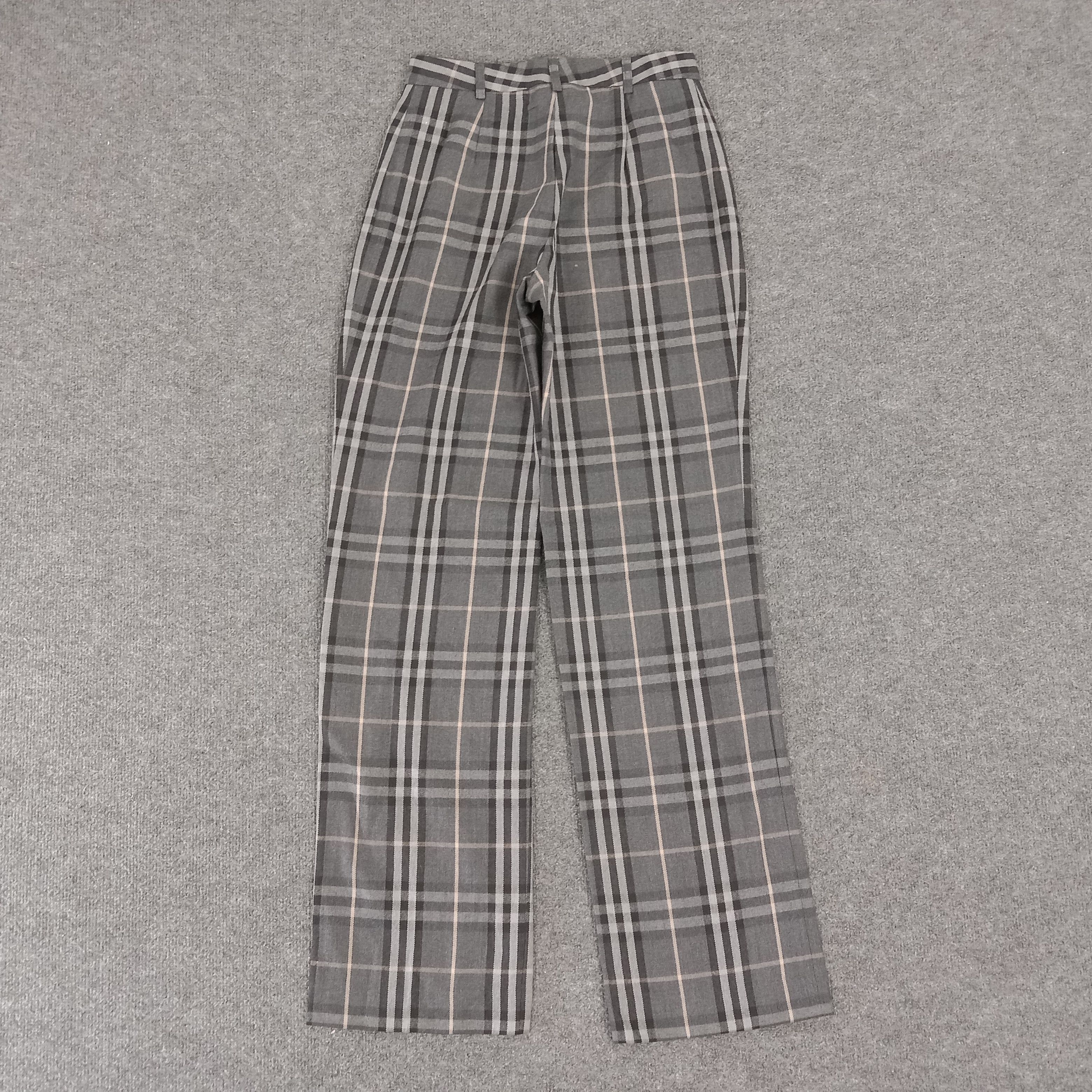 パンツ BURBERRY Women Straight Pants 8099352C1501 Grey Burberry BURBERRY Women Straight Pants 8099352 C1501 GREY