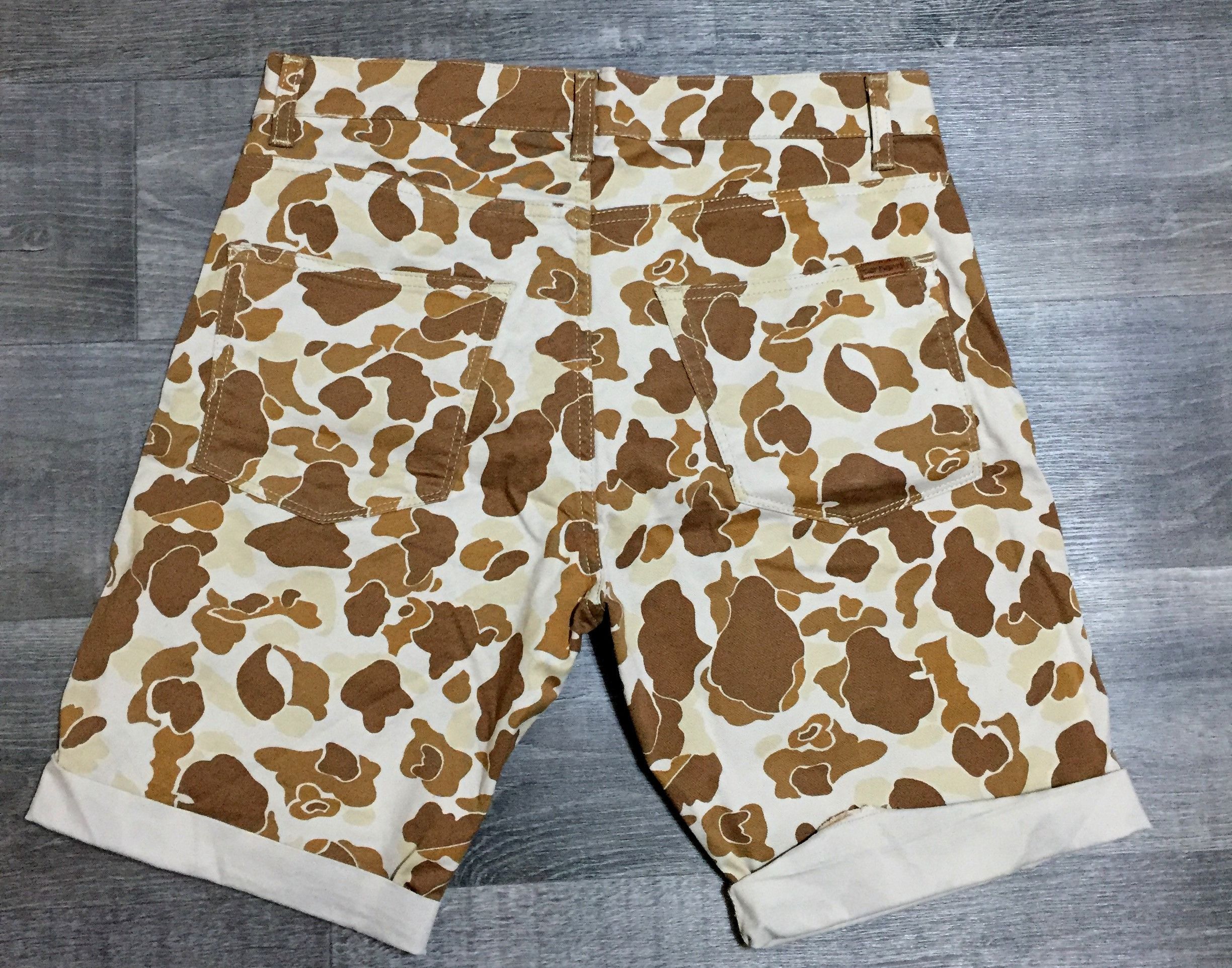 Carhartt Carhartt WIP Swell Bermuda Camo Camouflage Shorts Size US 32 / EU 48 - 3 Thumbnail