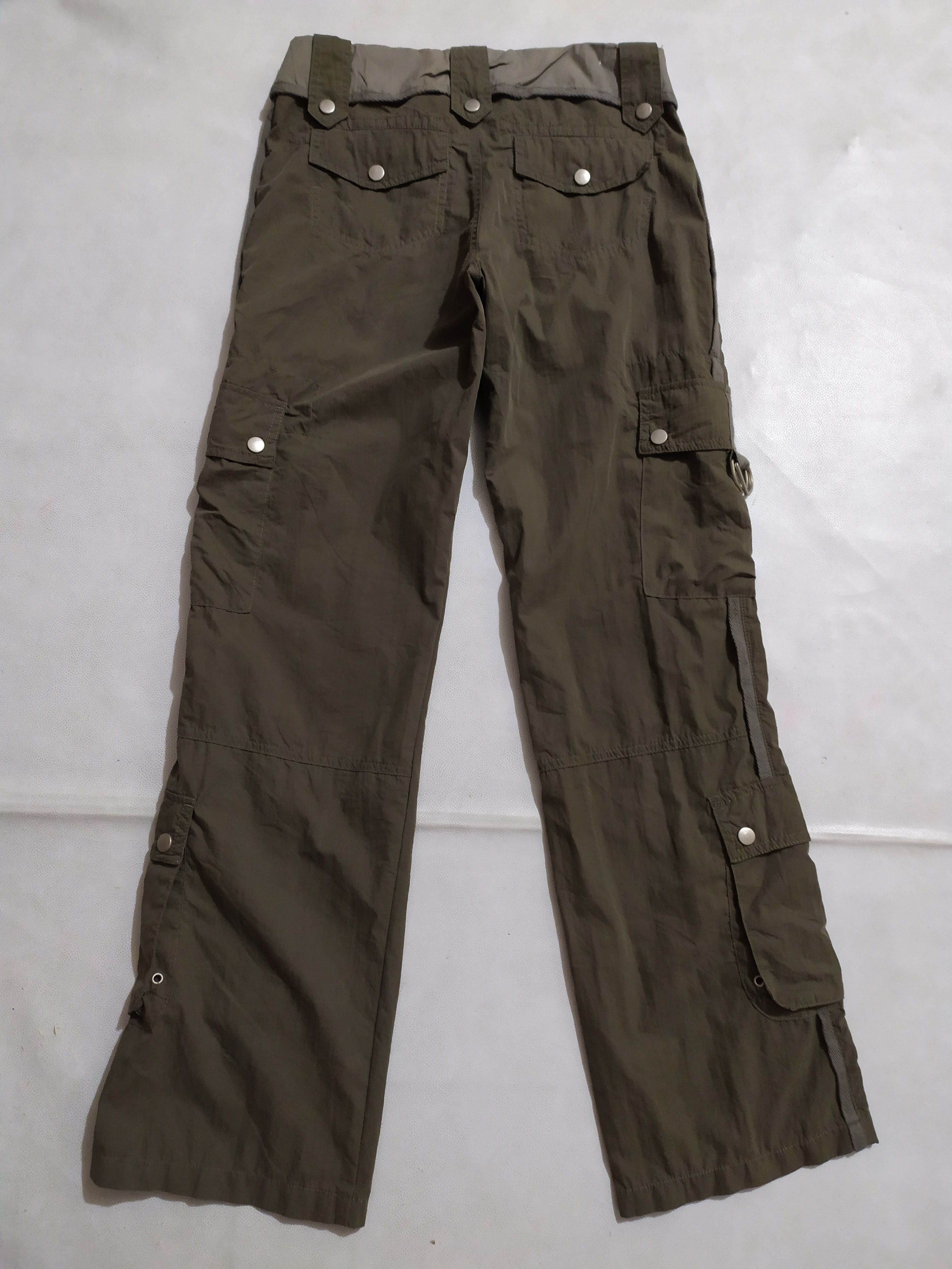 Japanese Brand 🔥TB2J Multipocket Tactical Cargo Parachute Pants Size US 29 - 6 Thumbnail