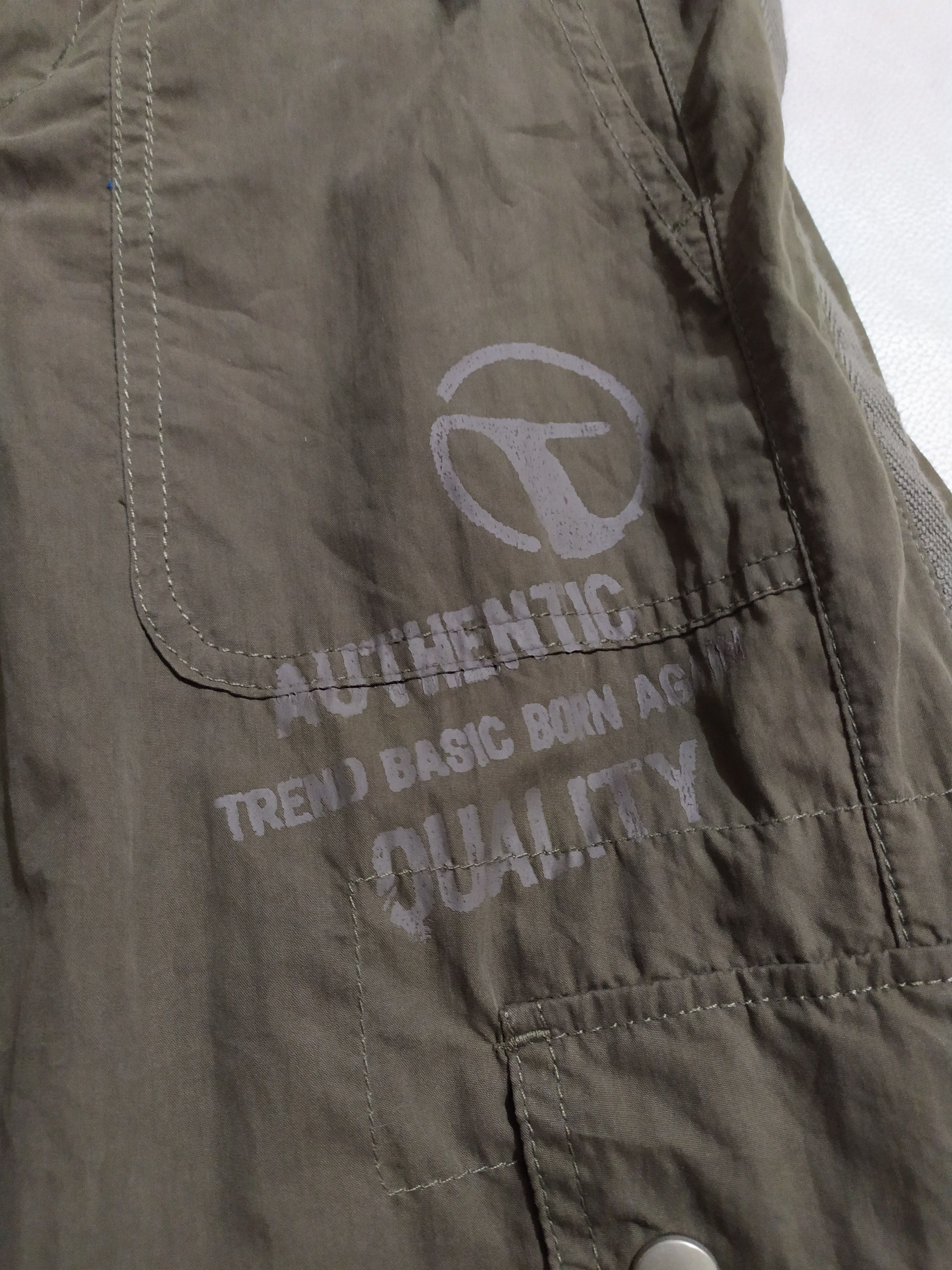 Japanese Brand 🔥TB2J Multipocket Tactical Cargo Parachute Pants Size US 29 - 5 Thumbnail