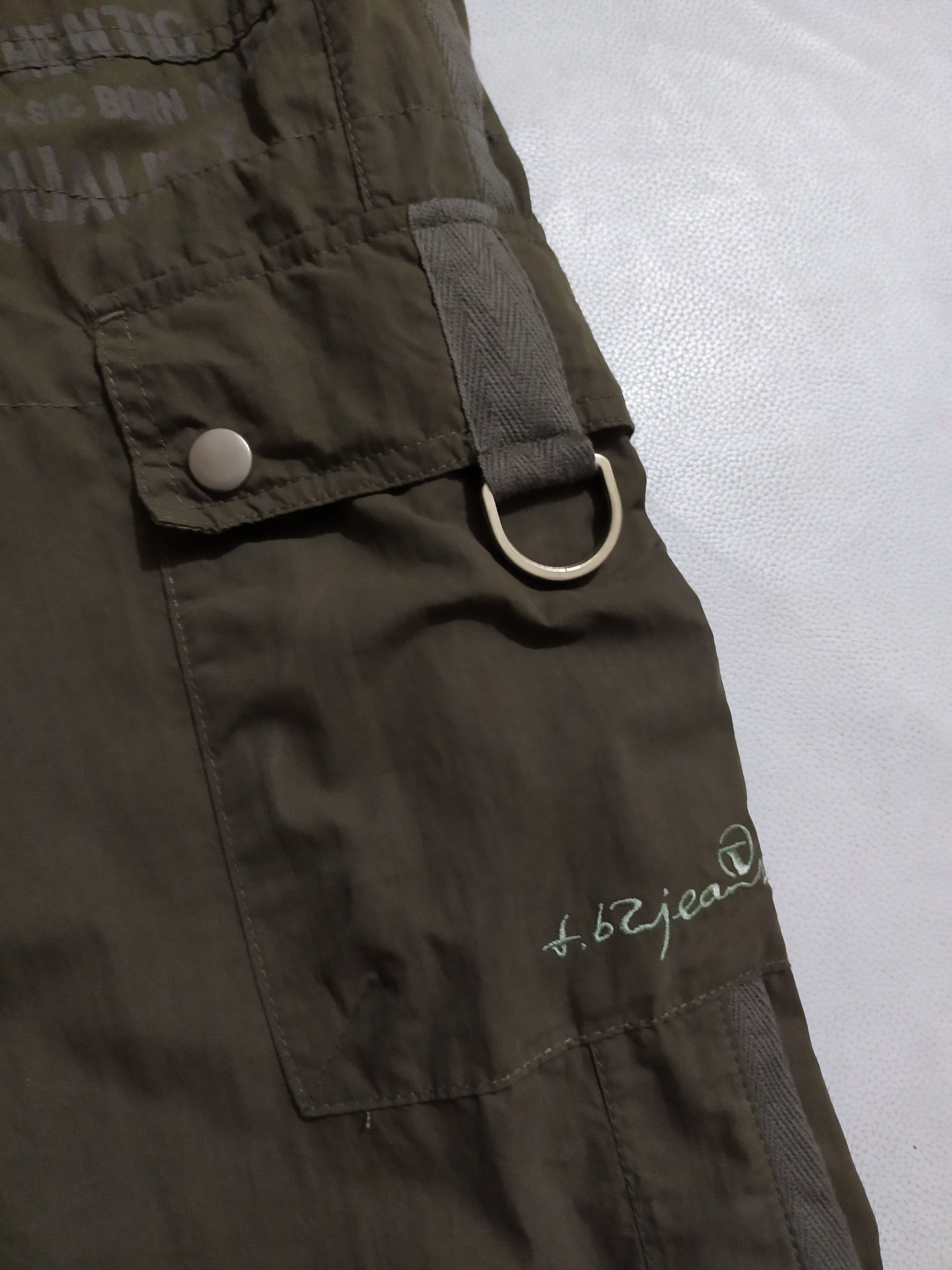 Japanese Brand 🔥TB2J Multipocket Tactical Cargo Parachute Pants Size US 29 - 4 Thumbnail