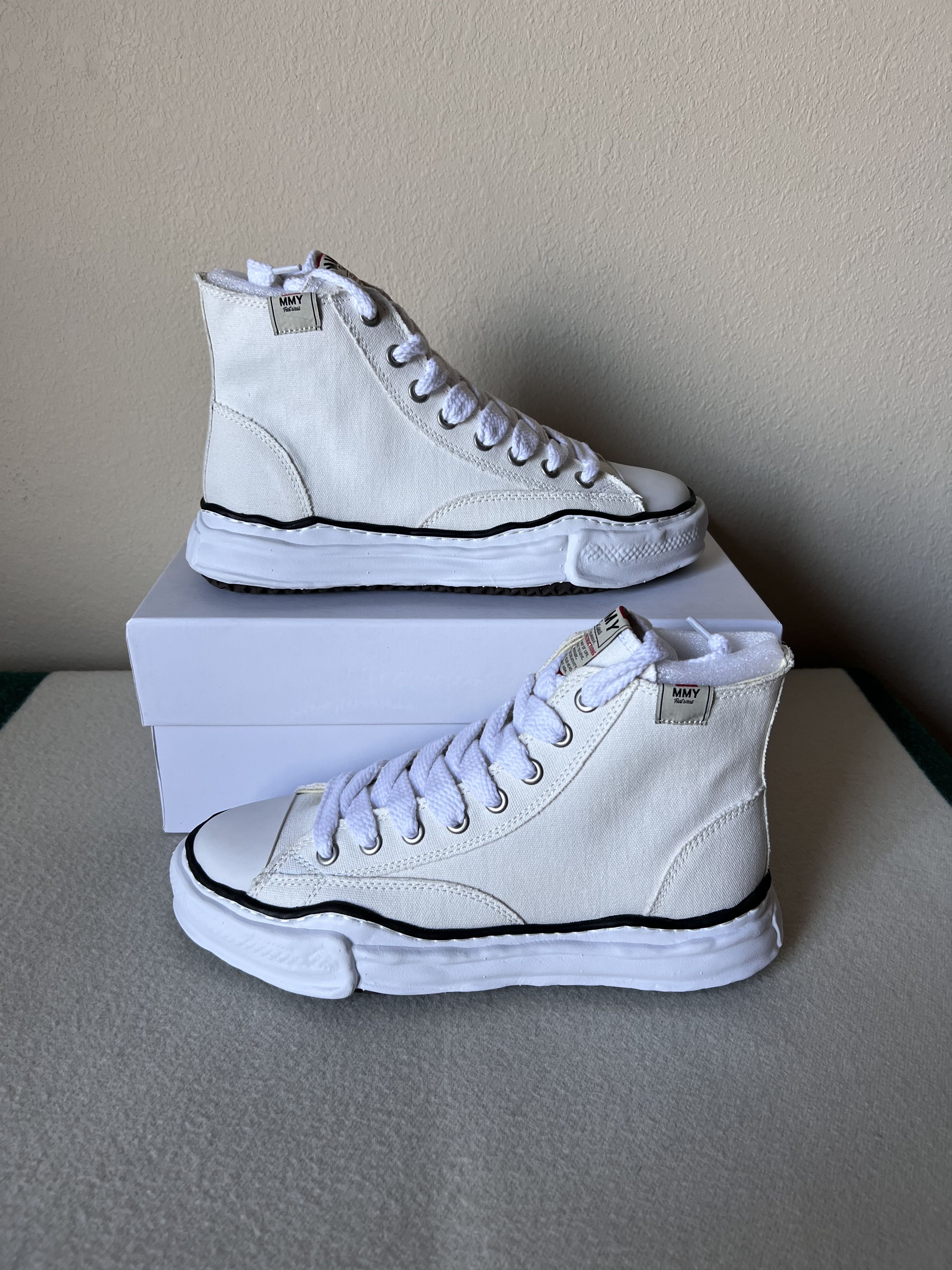 Miharayasuhiro Maison Mihara Yasuhiro OG Sole High Top White | Grailed