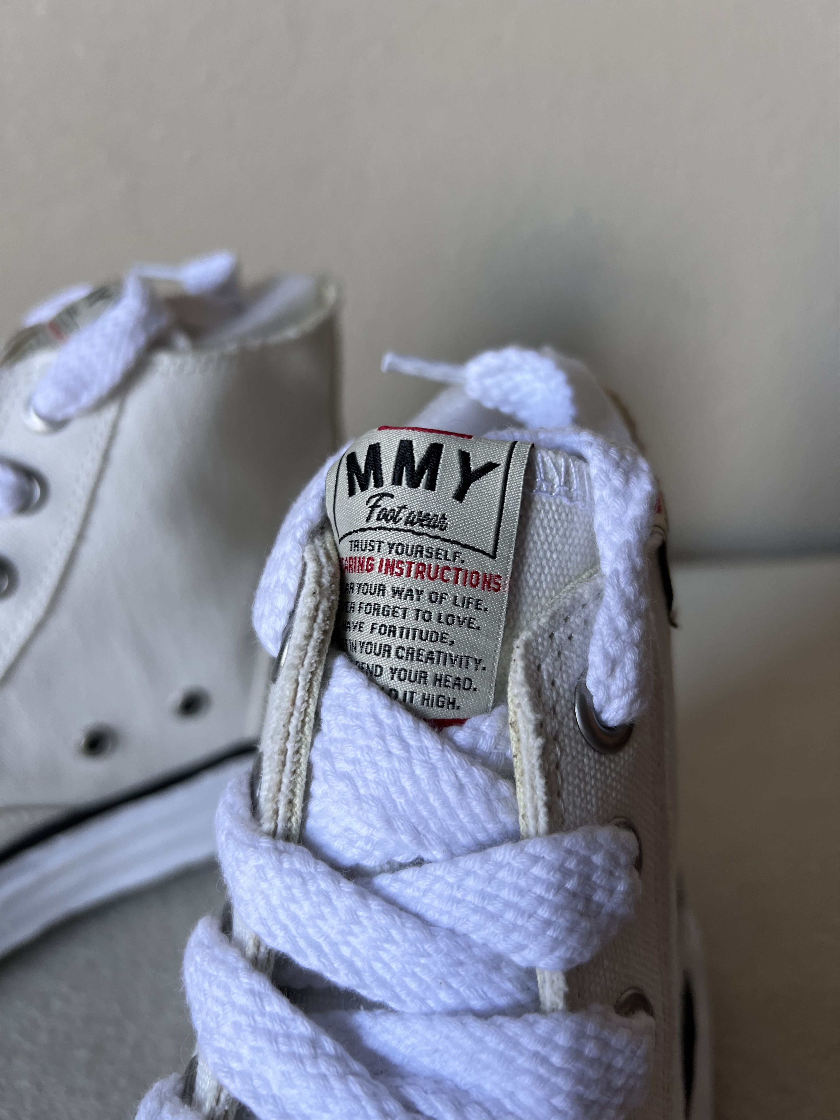 Maison MIHARA YASUHIRO Maison Mihara Yasuhiro OG Sole High Top White Size US 10 / EU 43 - 7 Thumbnail