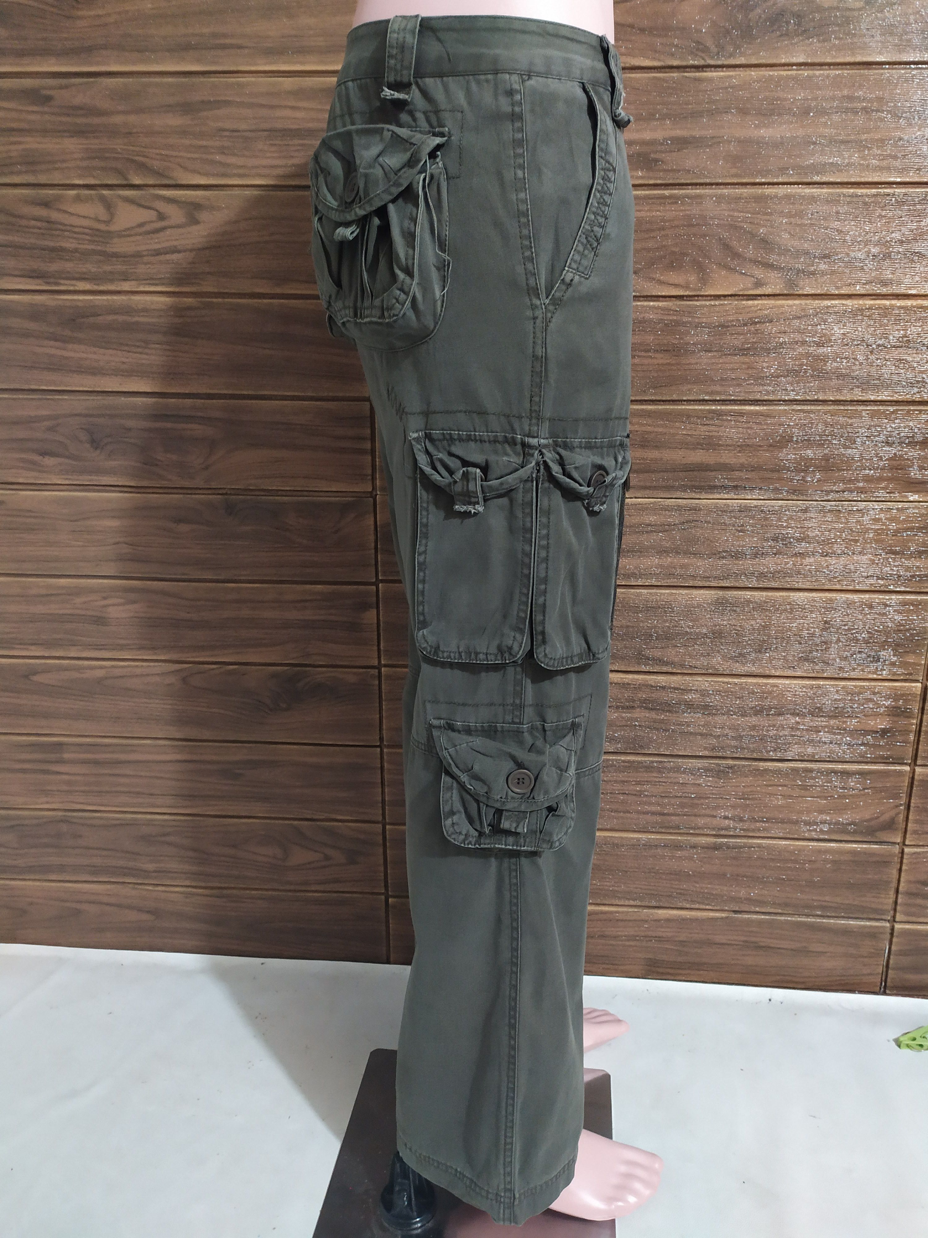 Japanese Brand 🔥Unknown Multipocket Cargo Tactical Pants Size US 31 - 12 Thumbnail