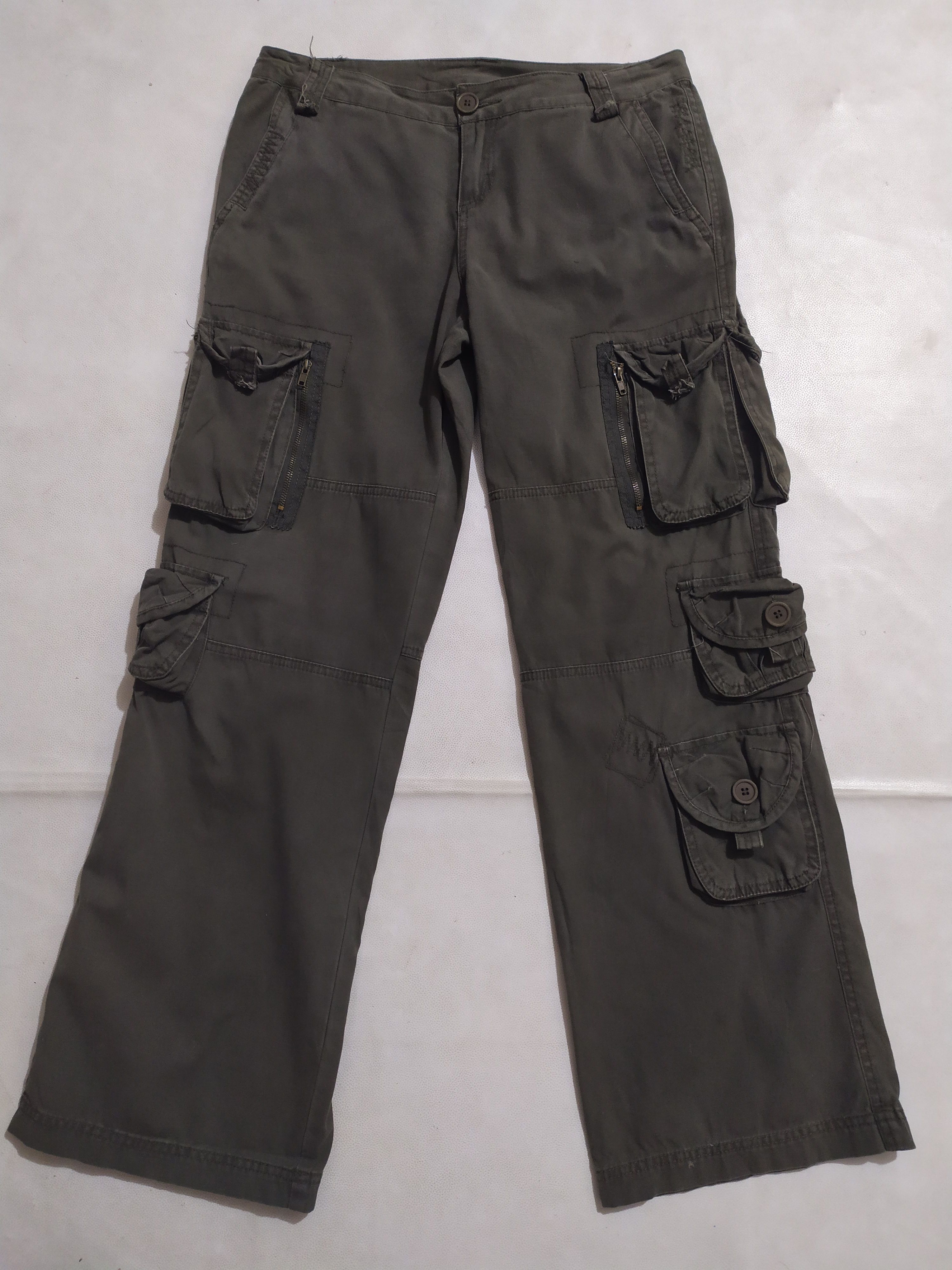 Japanese Brand 🔥Unknown Multipocket Cargo Tactical Pants Size US 31 - 1 Thumbnail