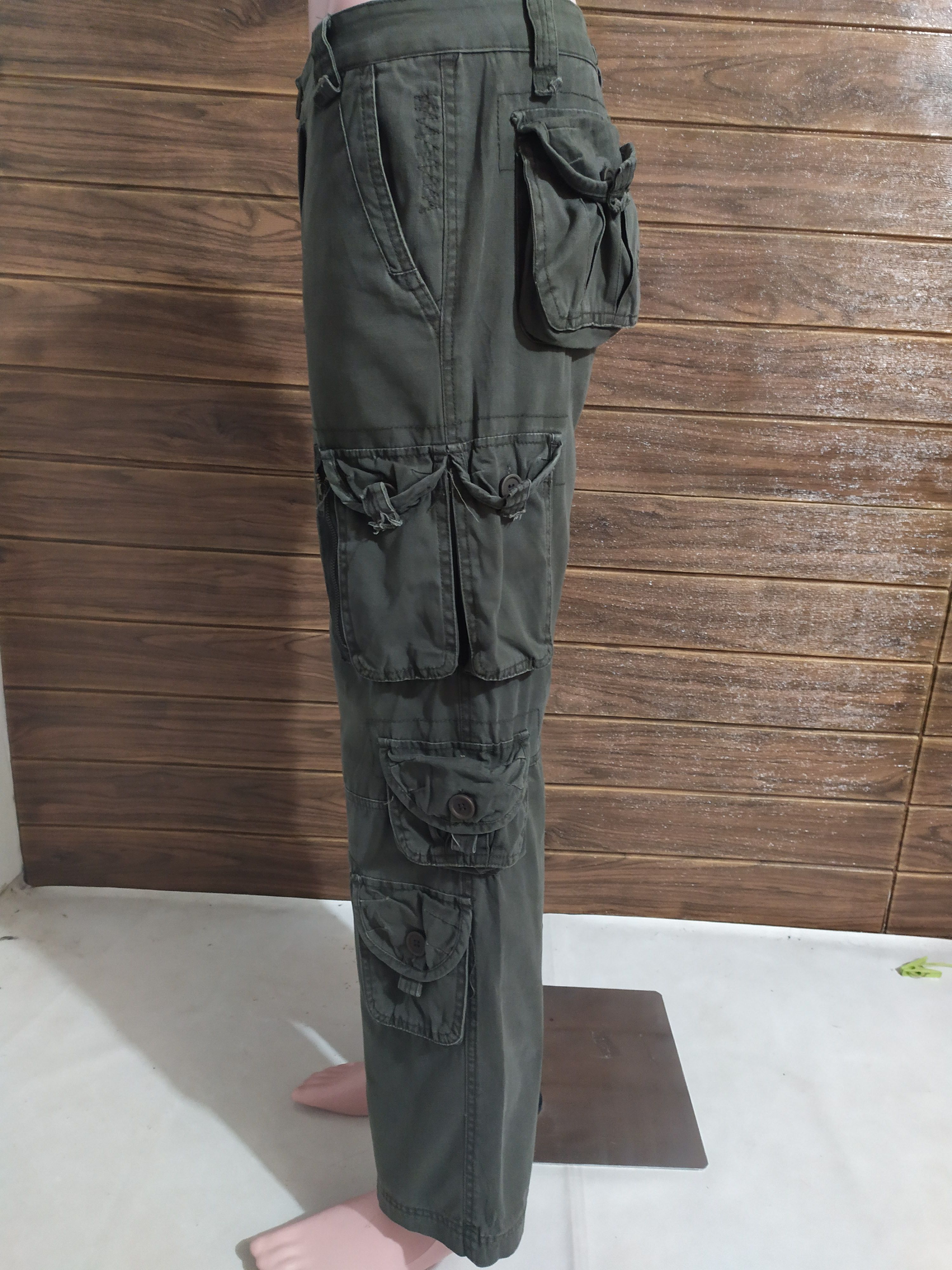 Japanese Brand 🔥Unknown Multipocket Cargo Tactical Pants Size US 31 - 10 Thumbnail