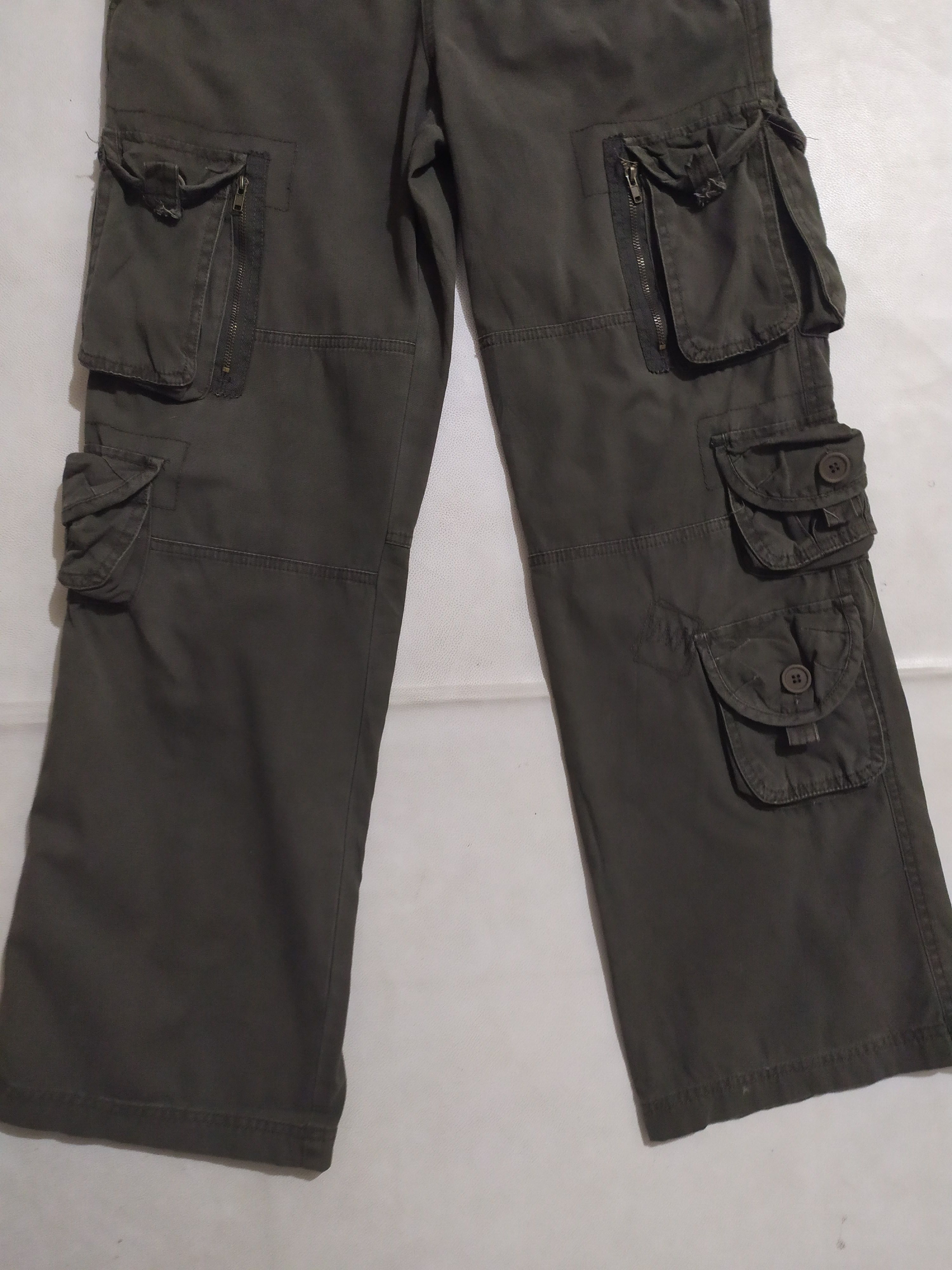 Japanese Brand 🔥Unknown Multipocket Cargo Tactical Pants Size US 31 - 3 Thumbnail