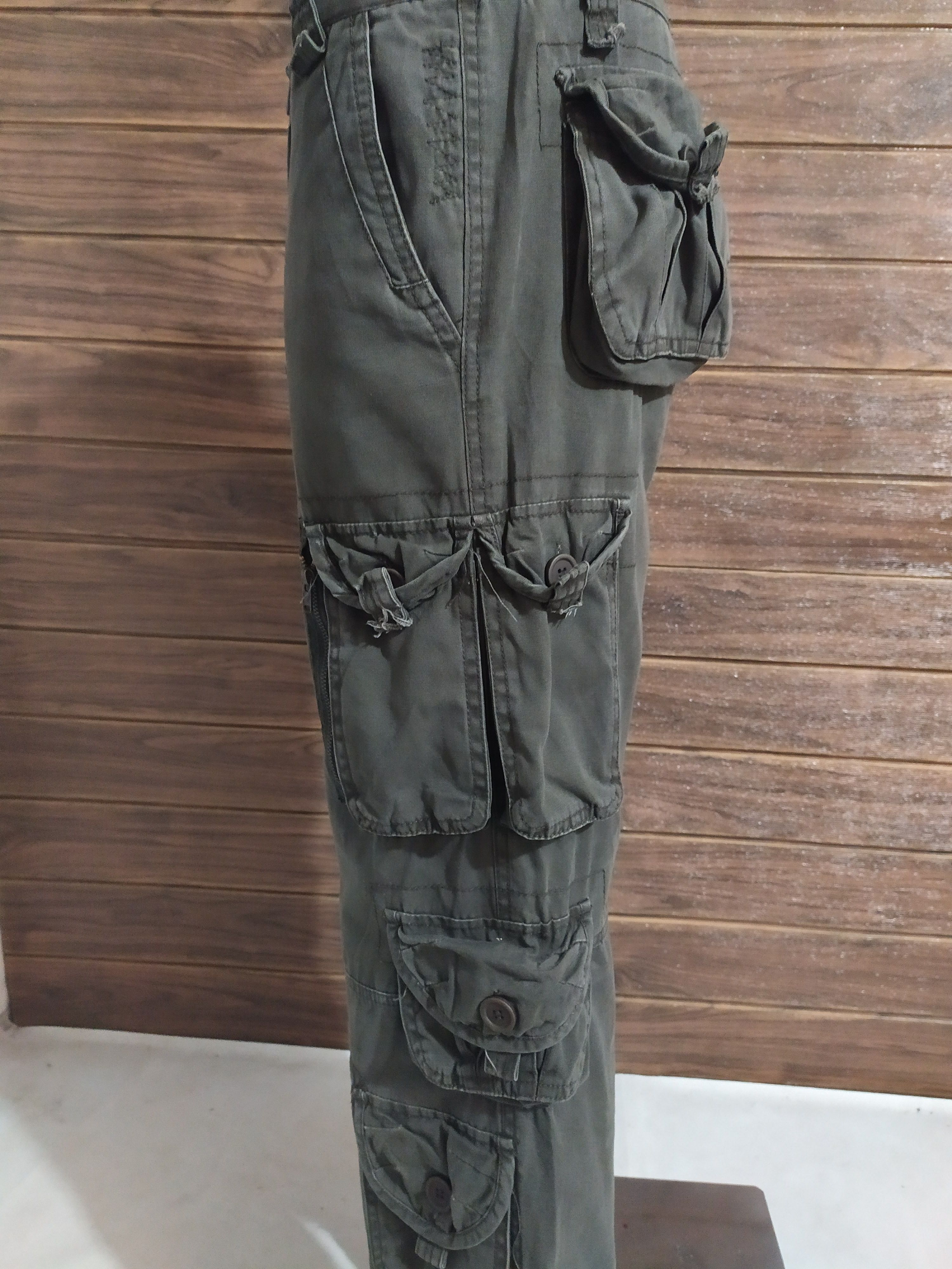 Japanese Brand 🔥Unknown Multipocket Cargo Tactical Pants Size US 31 - 11 Thumbnail