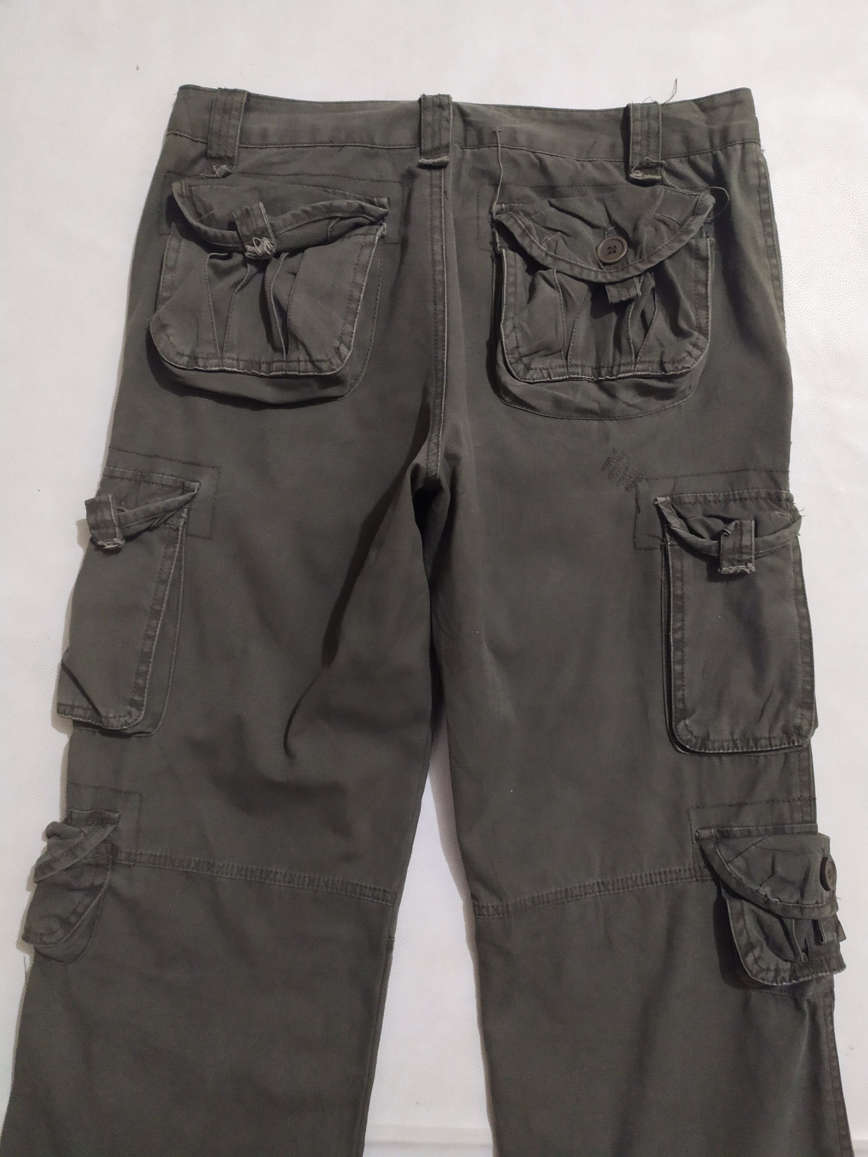Japanese Brand 🔥Unknown Multipocket Cargo Tactical Pants Size US 31 - 7 Thumbnail