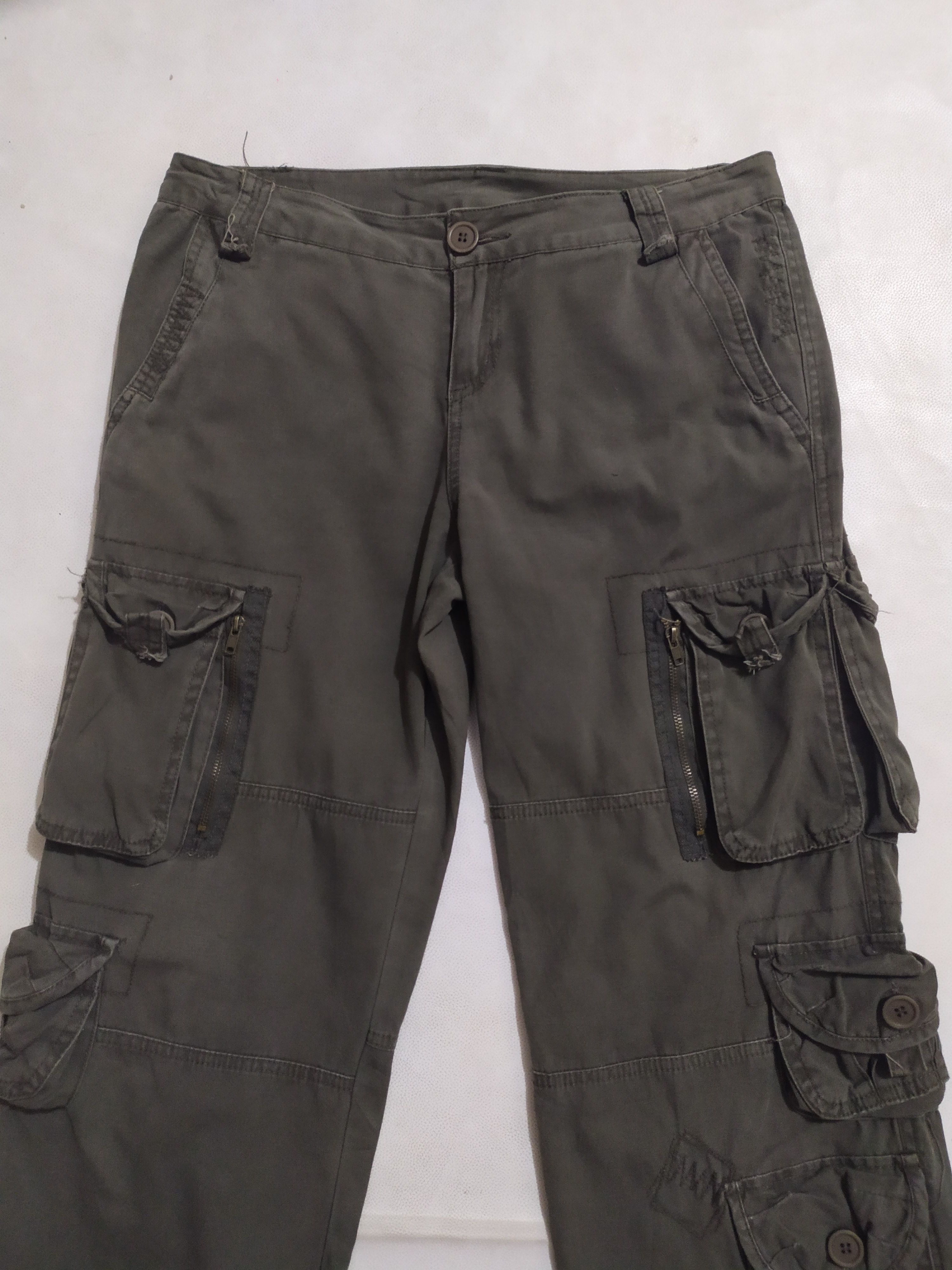 Japanese Brand 🔥Unknown Multipocket Cargo Tactical Pants Size US 31 - 2 Thumbnail