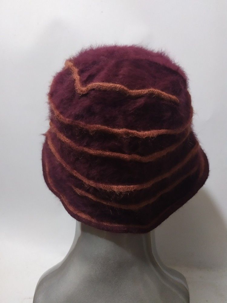 Japanese Brand 🔥Firenze Japan Nice Design Mohair Hats Size ONE SIZE - 4 Thumbnail