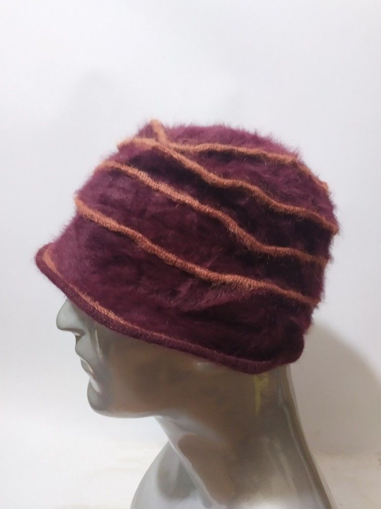 Japanese Brand 🔥Firenze Japan Nice Design Mohair Hats Size ONE SIZE - 3 Thumbnail