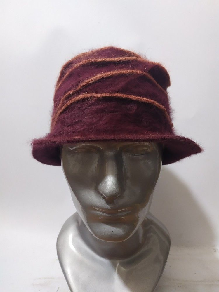 Japanese Brand 🔥Firenze Japan Nice Design Mohair Hats Size ONE SIZE - 1 Thumbnail