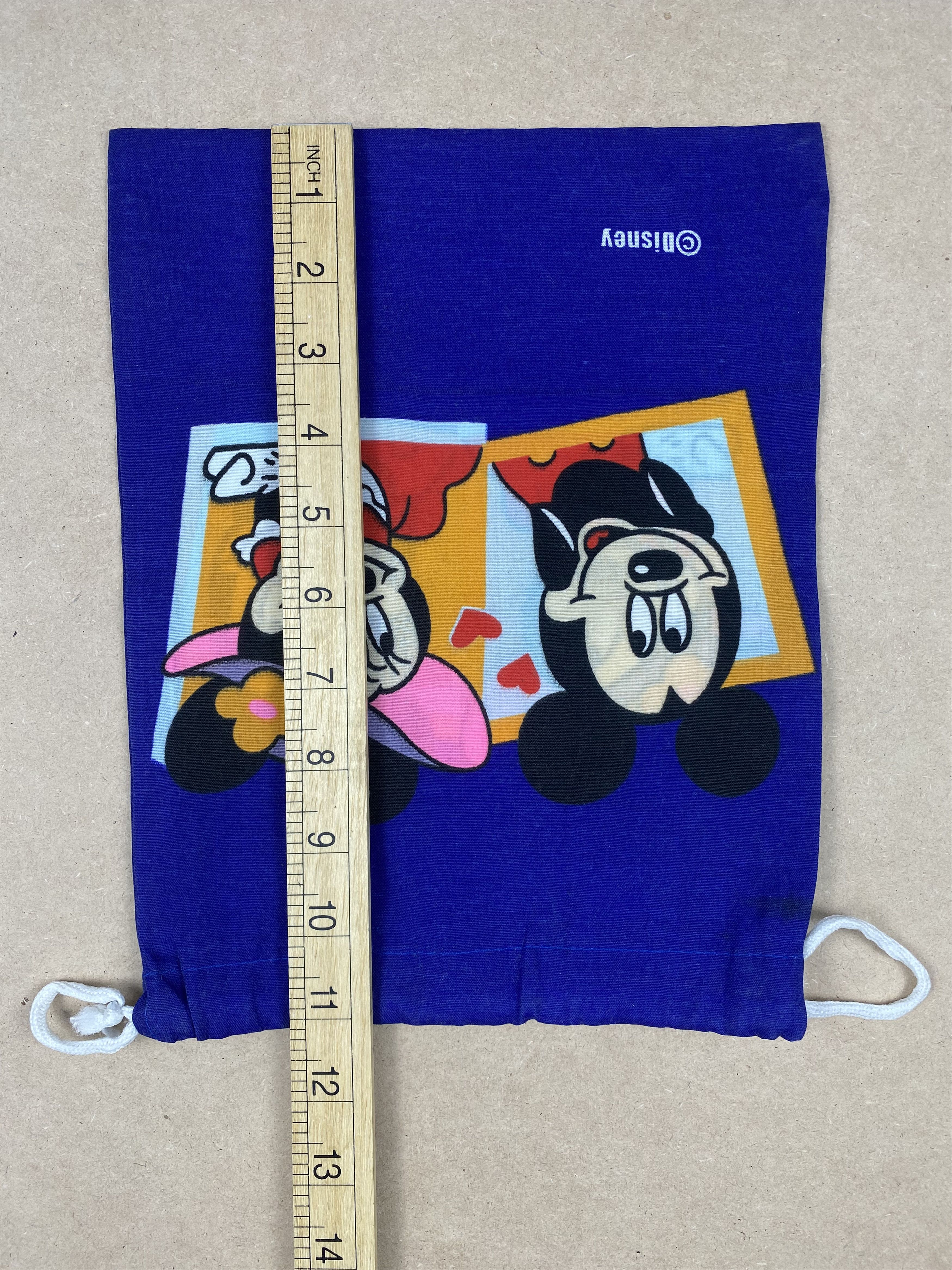 Disney Vintage Mickey Mouse Disney Small Bag B0008 Size ONE SIZE - 5 Thumbnail