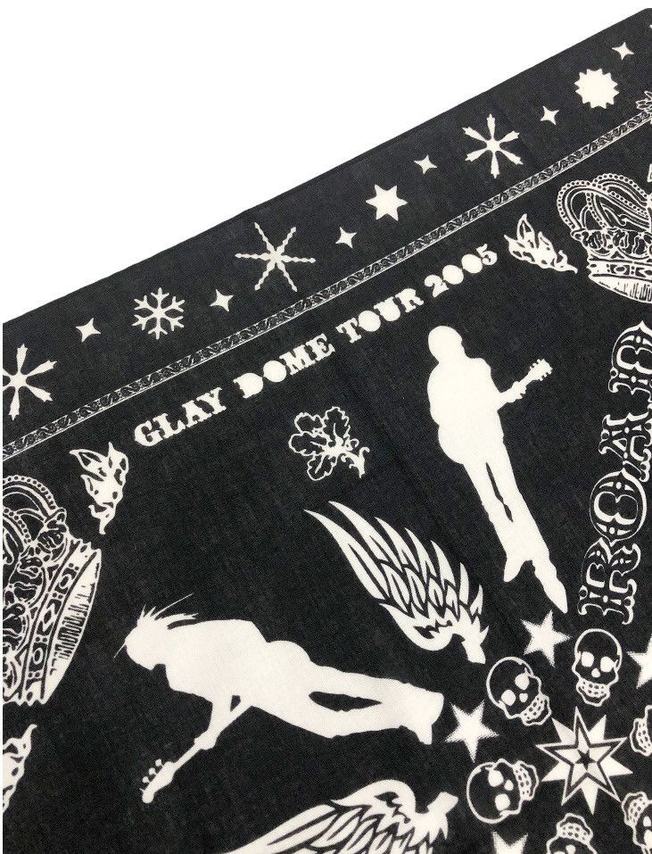 Band Tees Glay 2005 Doom Tour Handkerchief / Bandana / Scarf Size ONE SIZE - 5 Thumbnail